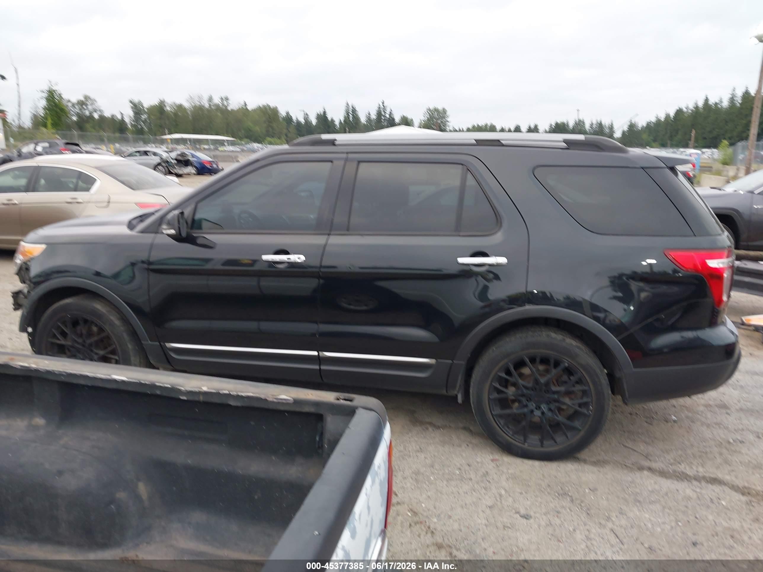 2014 Ford Explorer Limited Black vin: 1FM5K8F87EGA33180