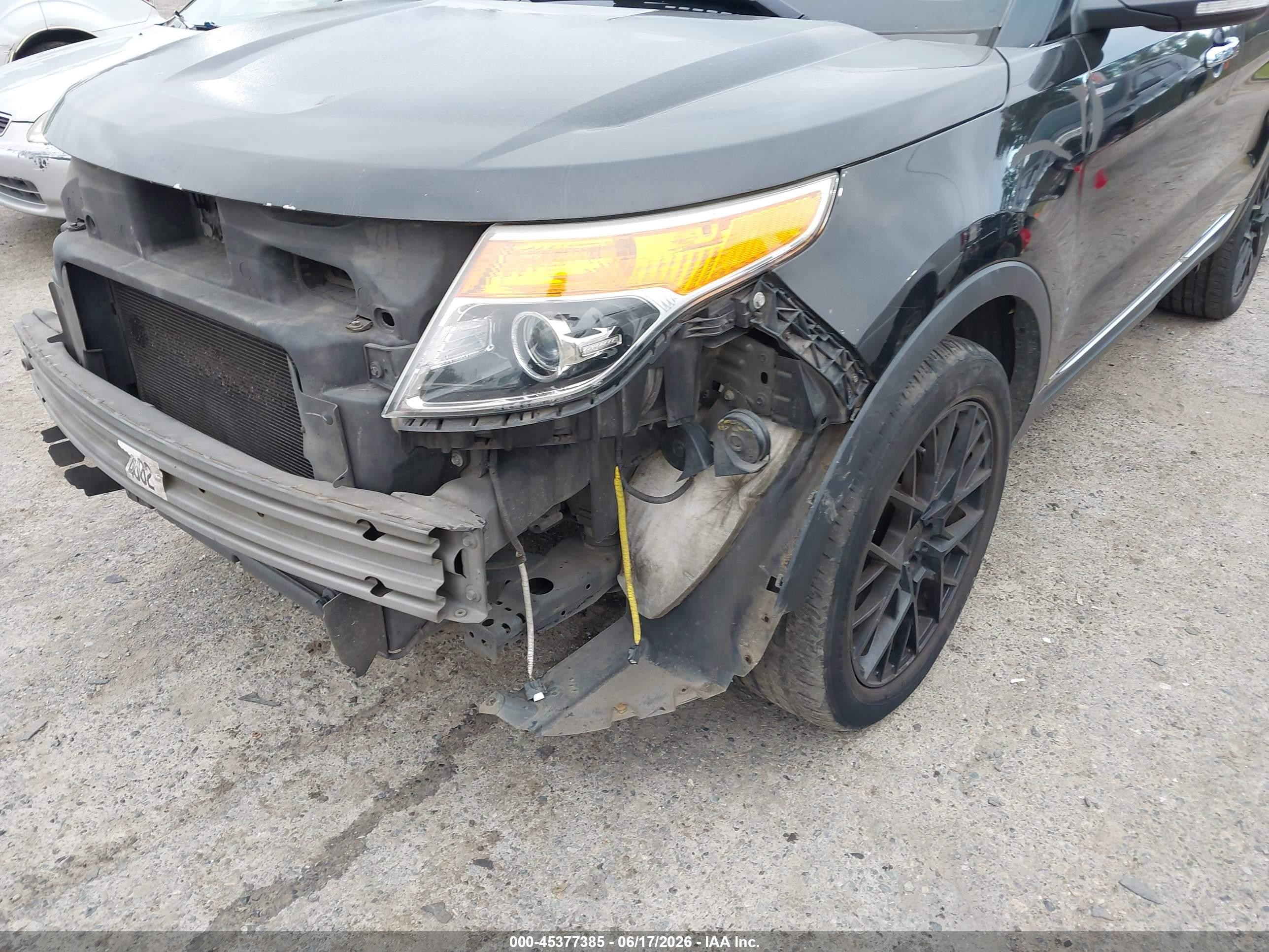 2014 Ford Explorer Limited Black vin: 1FM5K8F87EGA33180