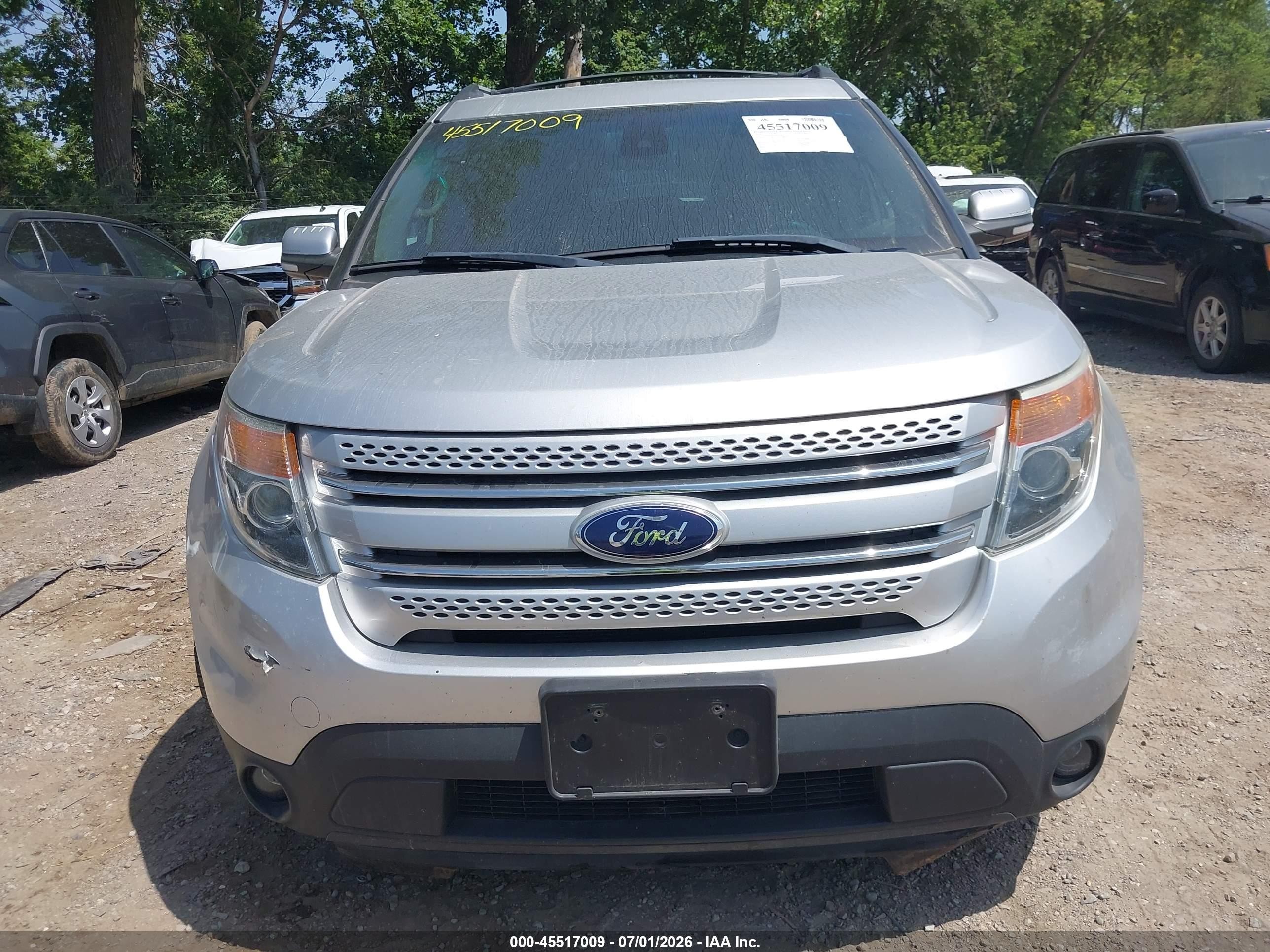 2014 Ford Explorer Limited Silver vin: 1FM5K8F87EGA53378