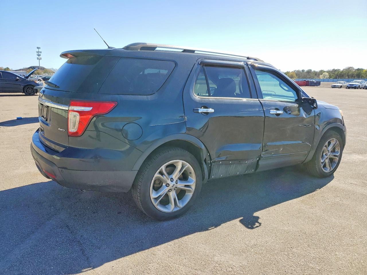 2014 Ford Explorer Limited Black vin: 1FM5K8F87EGB05849