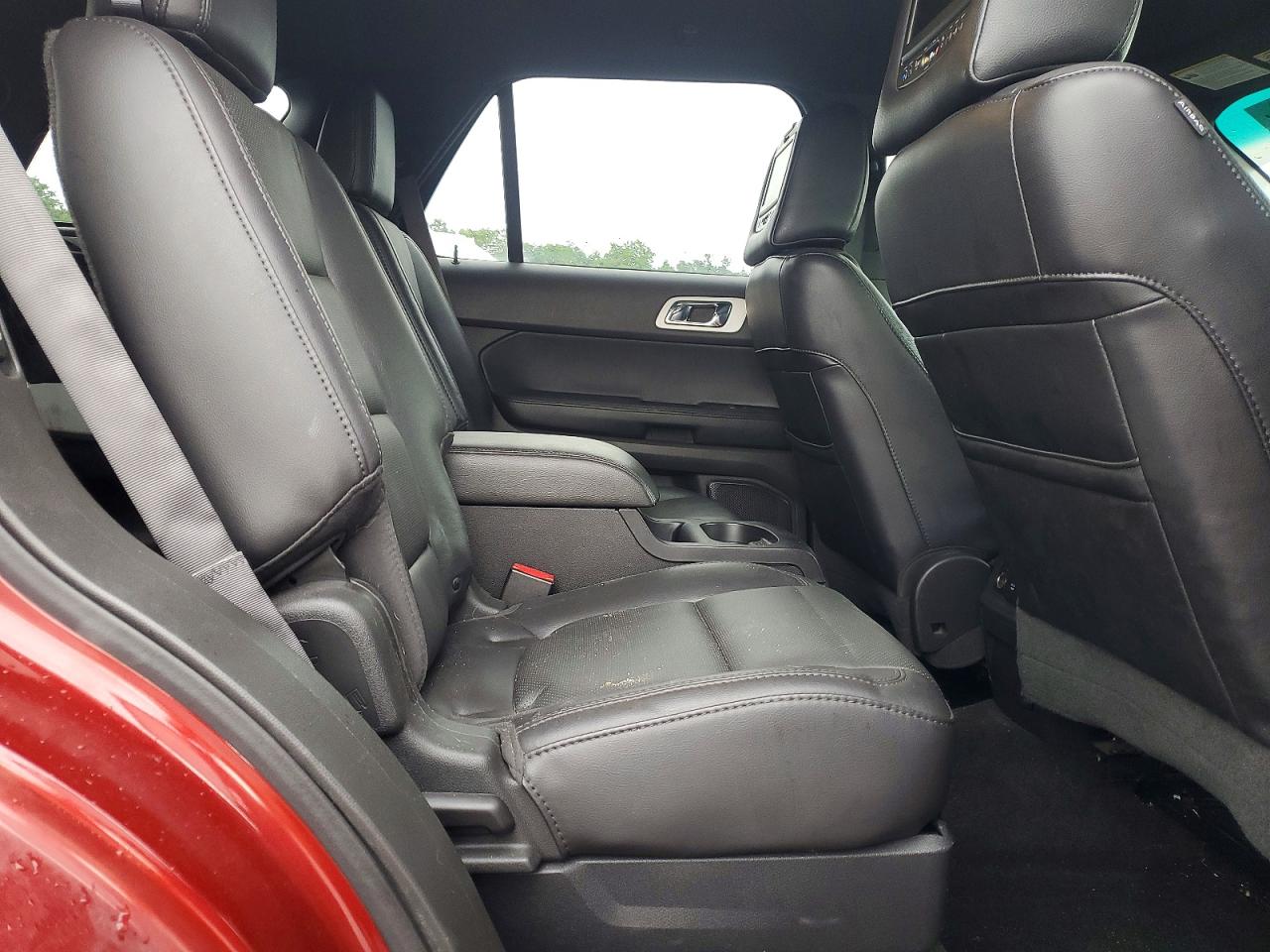 2014 Ford Explorer Limited Maroon vin: 1FM5K8F87EGB08394