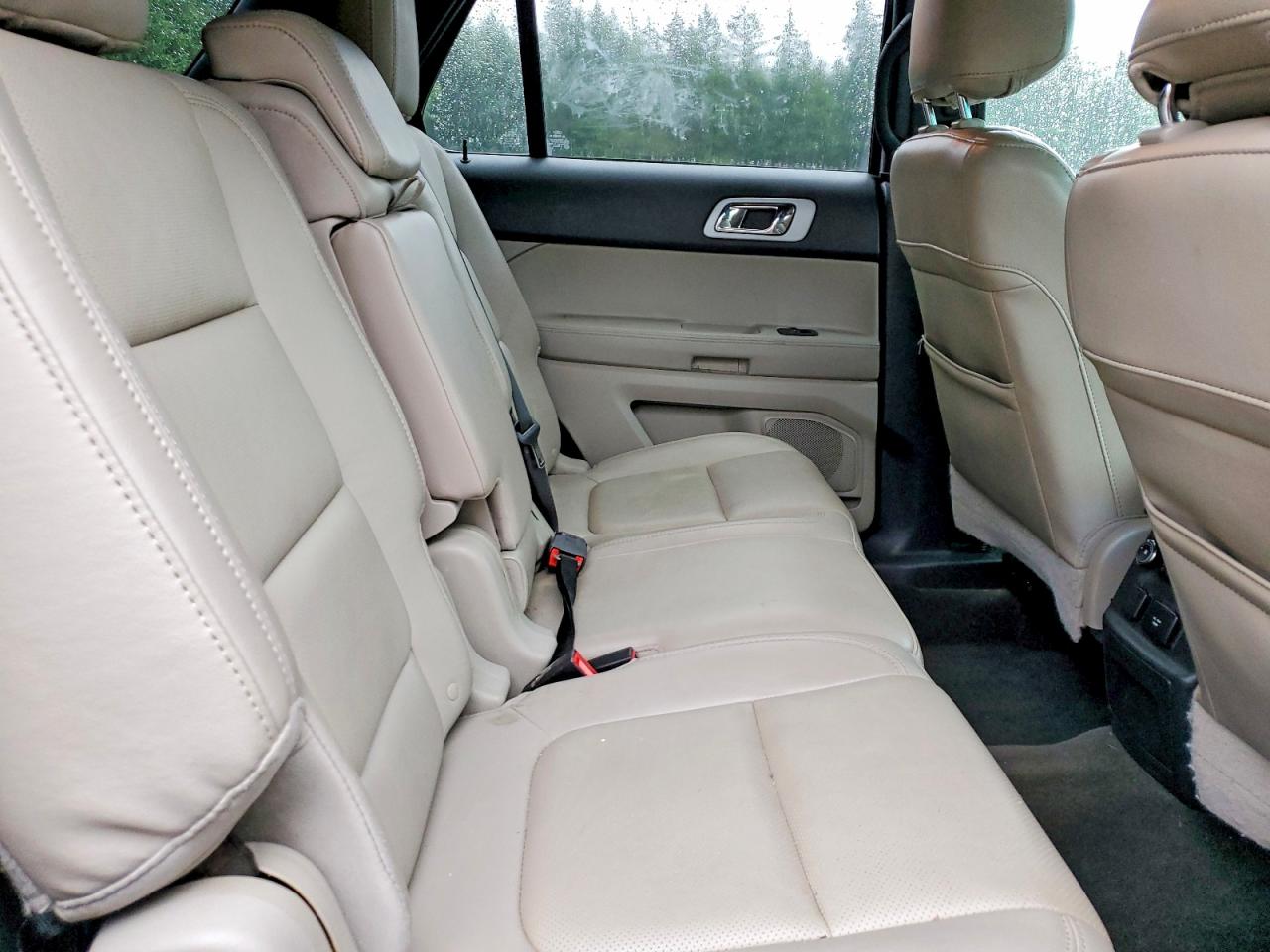 2014 Ford Explorer Limited White vin: 1FM5K8F87EGC53600