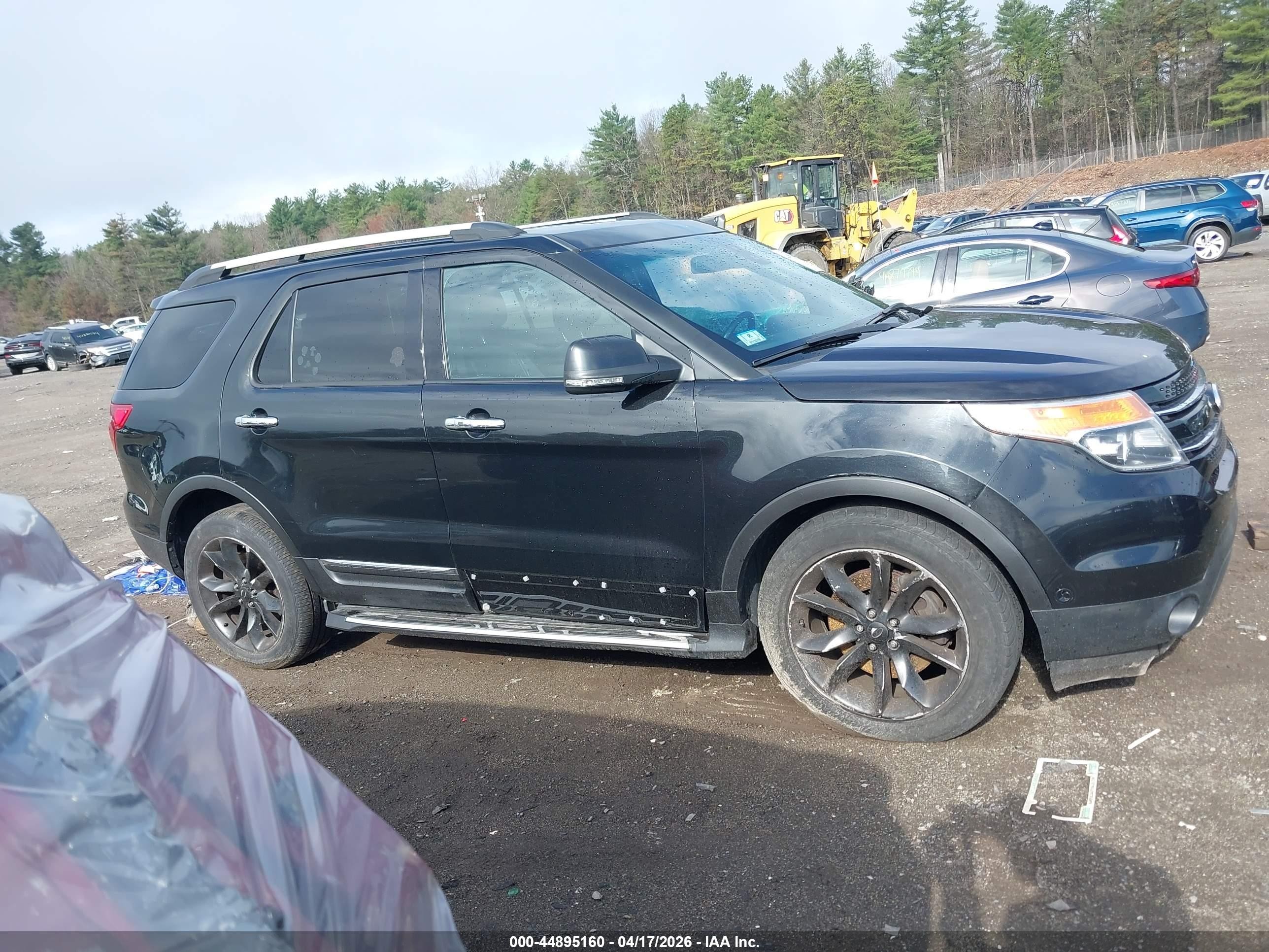2014 Ford Explorer Limited Black vin: 1FM5K8F87EGC53757