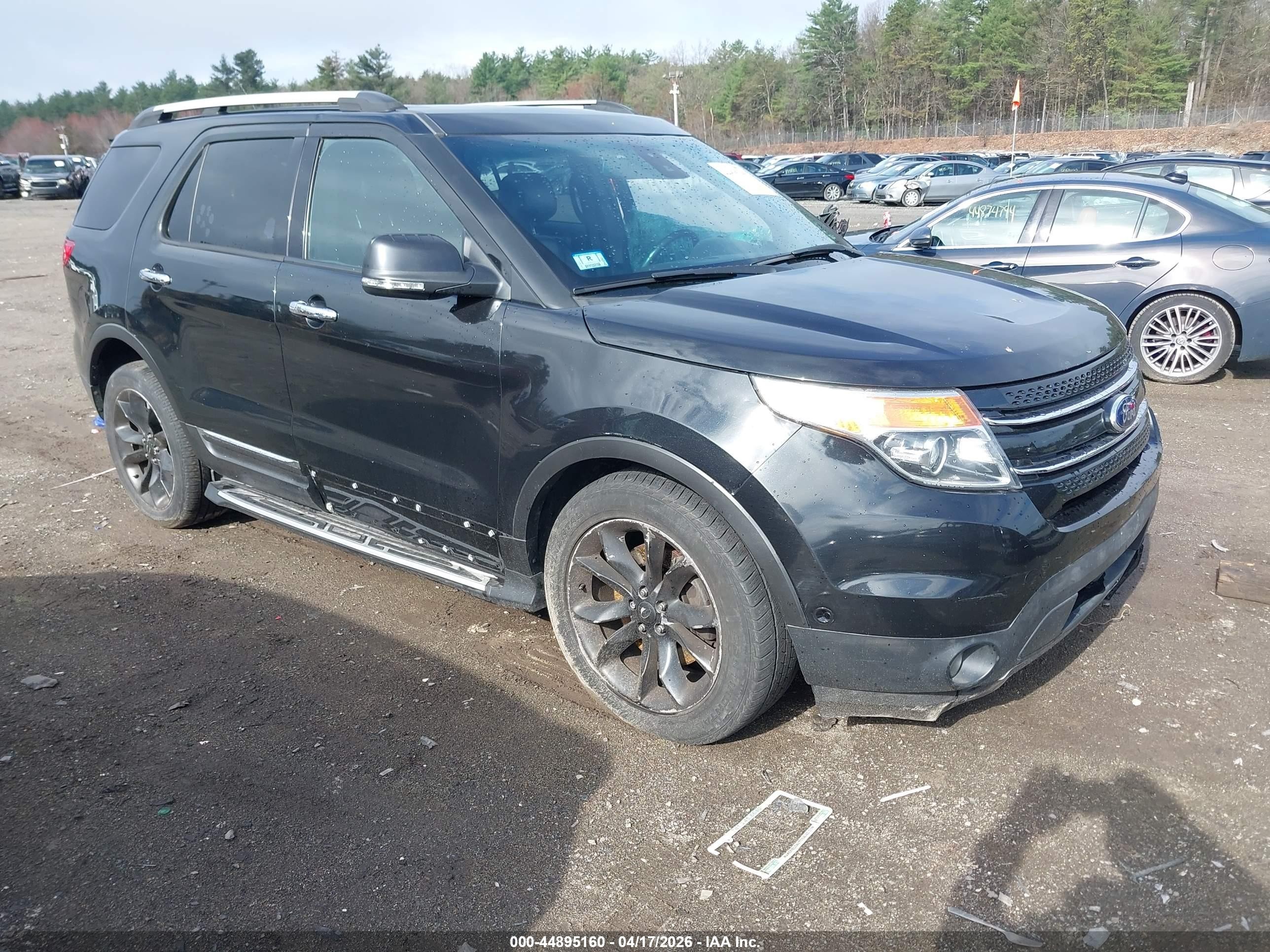 2014 Ford Explorer Limited Black vin: 1FM5K8F87EGC53757