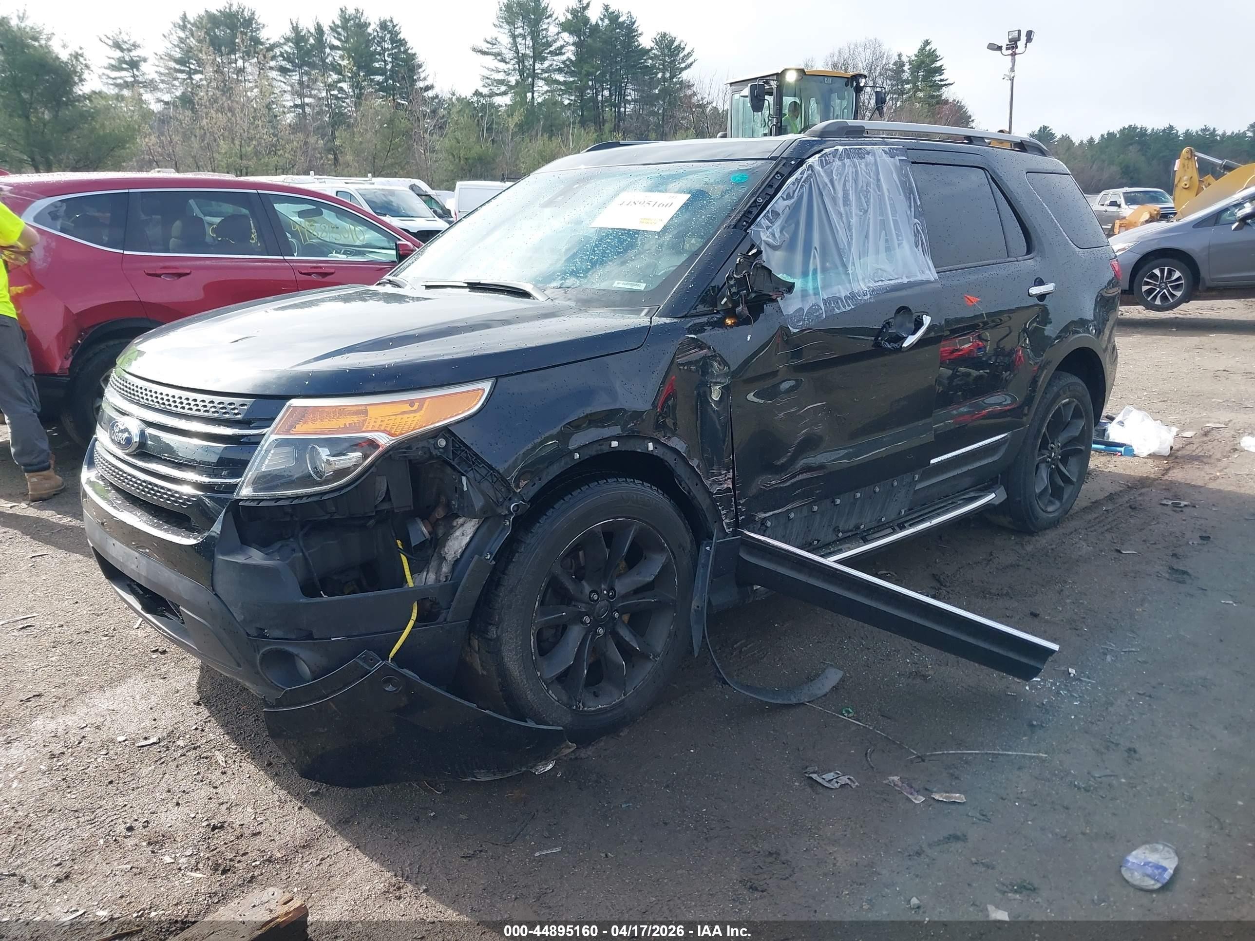 2014 Ford Explorer Limited Black vin: 1FM5K8F87EGC53757