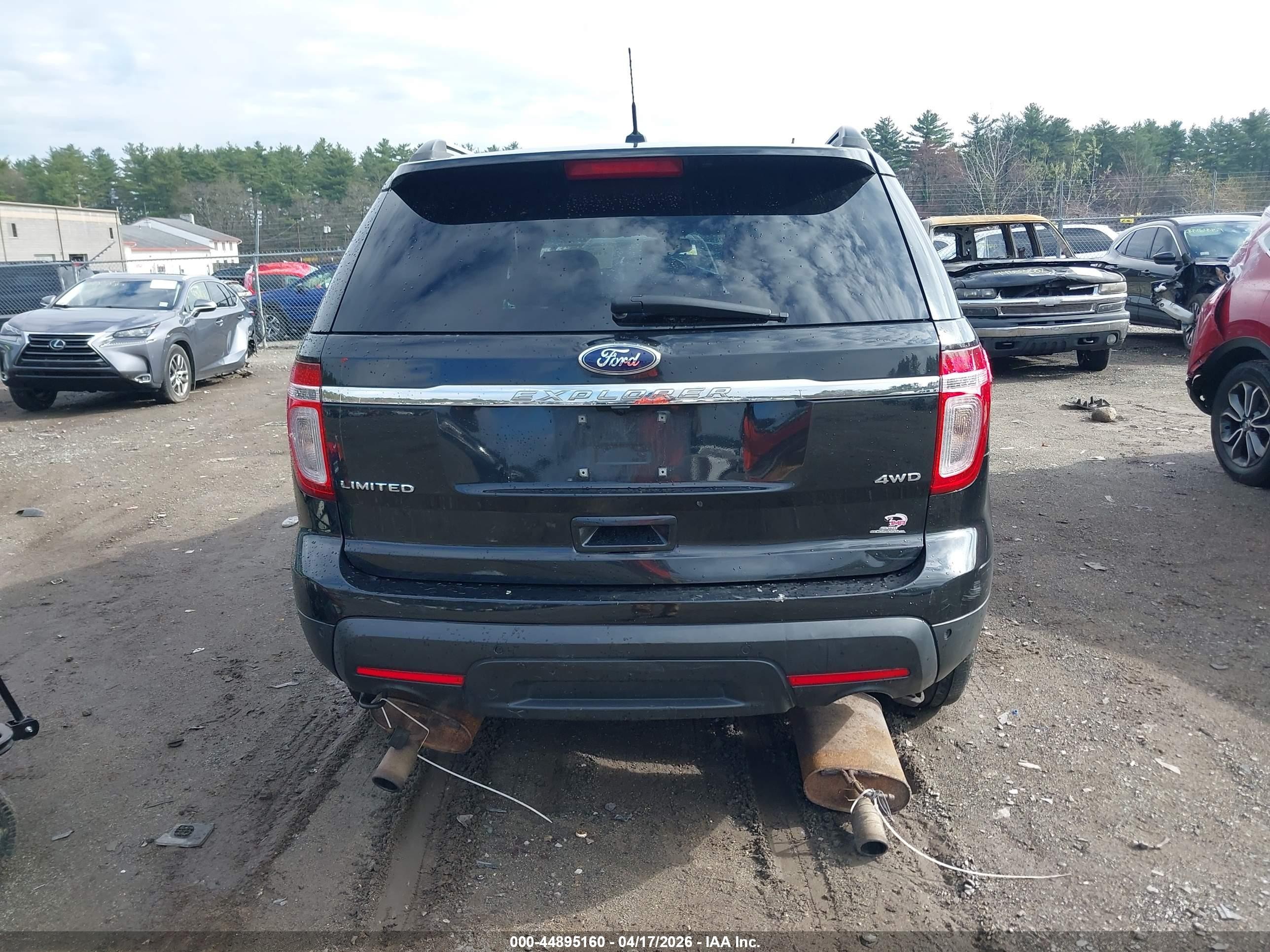 2014 Ford Explorer Limited Black vin: 1FM5K8F87EGC53757