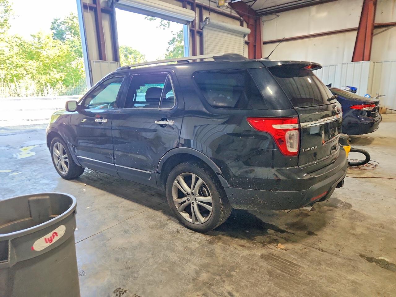 2014 Ford Explorer Limited Black vin: 1FM5K8F87EGC54228