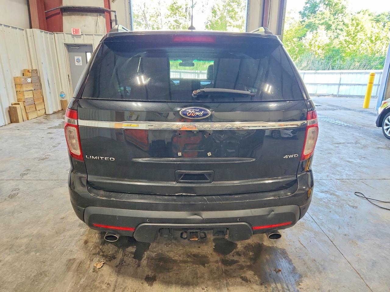 2014 Ford Explorer Limited Black vin: 1FM5K8F87EGC54228