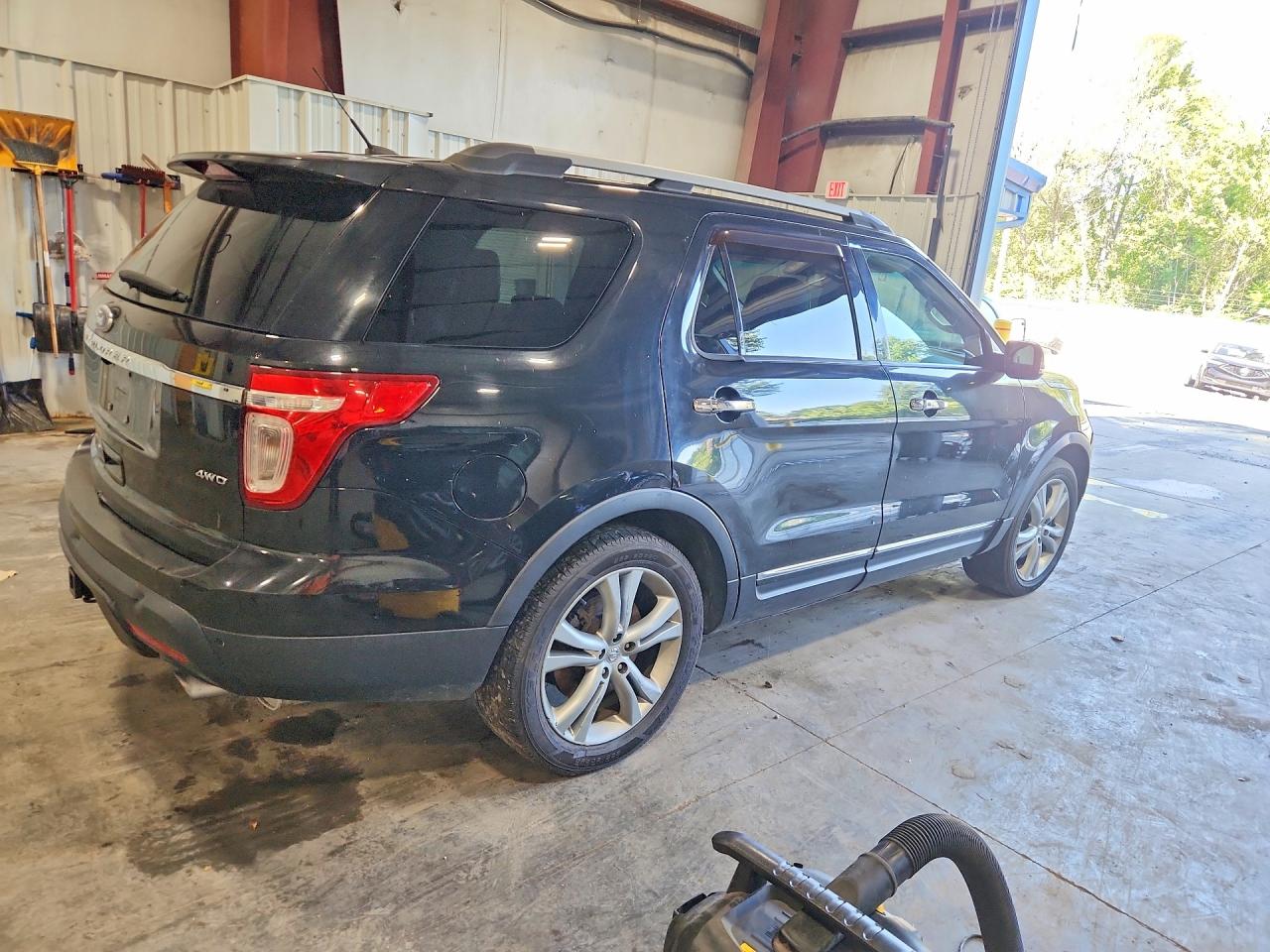 2014 Ford Explorer Limited Black vin: 1FM5K8F87EGC54228