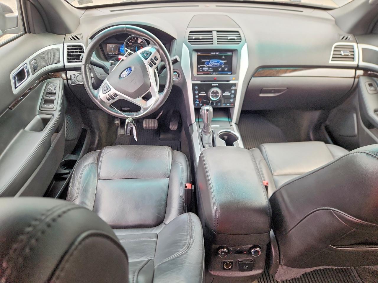 2014 Ford Explorer Limited Черный vin: 1FM5K8F87EGC59638