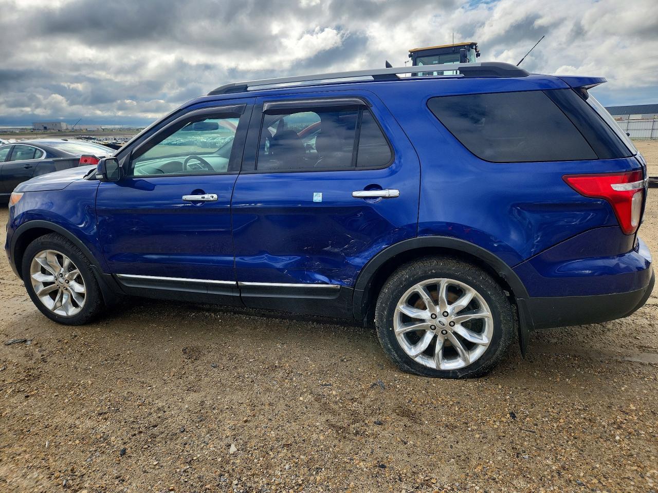 2015 Ford Explorer Limited Blue vin: 1FM5K8F87FGA73020
