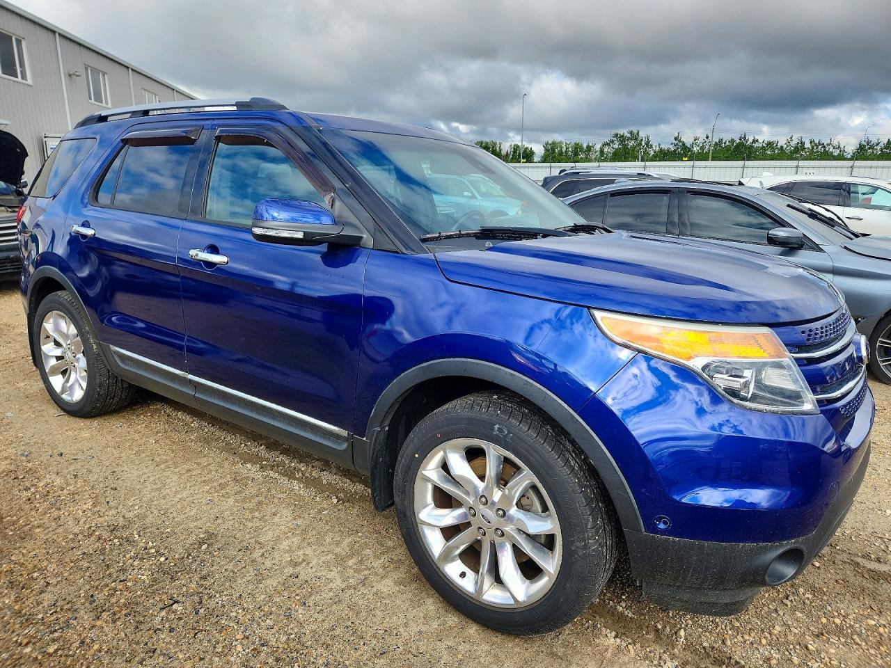 2015 Ford Explorer Limited Blue vin: 1FM5K8F87FGA73020
