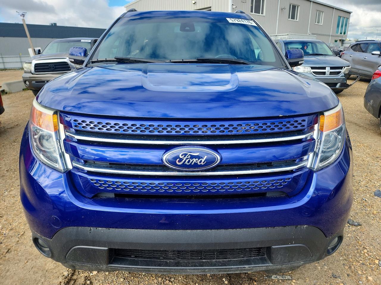 2015 Ford Explorer Limited Blue vin: 1FM5K8F87FGA73020
