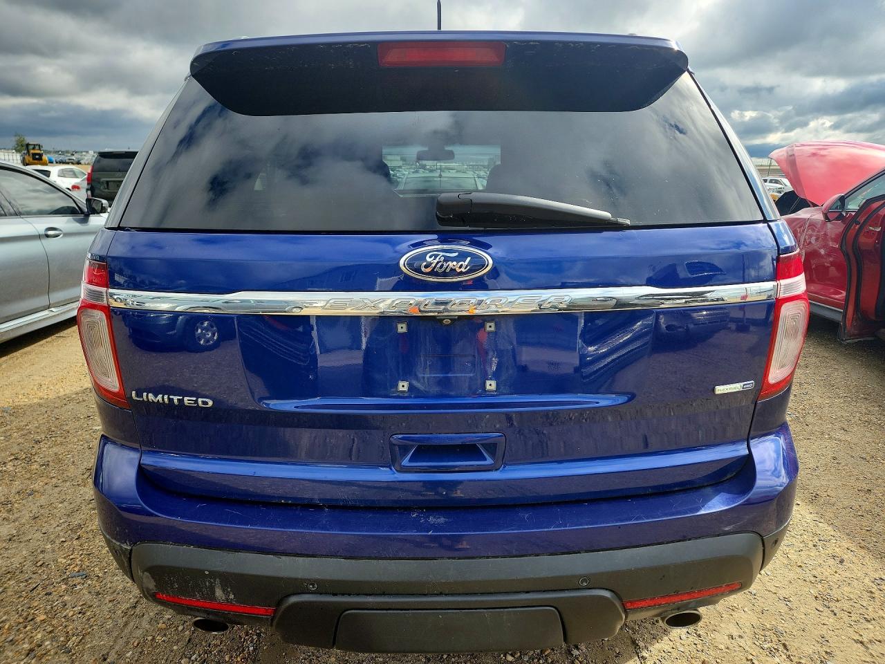 2015 Ford Explorer Limited Blue vin: 1FM5K8F87FGA73020