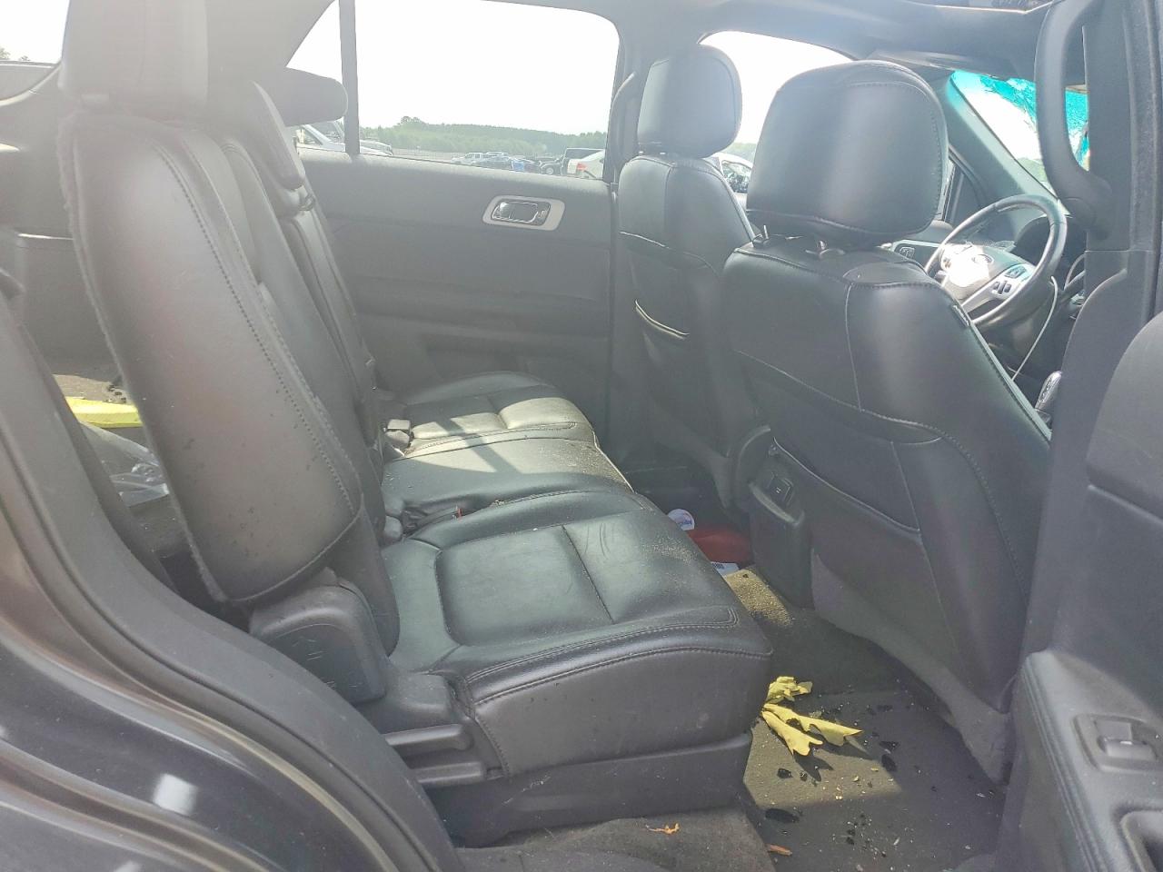 2015 Ford Explorer Limited Gray vin: 1FM5K8F87FGA88052