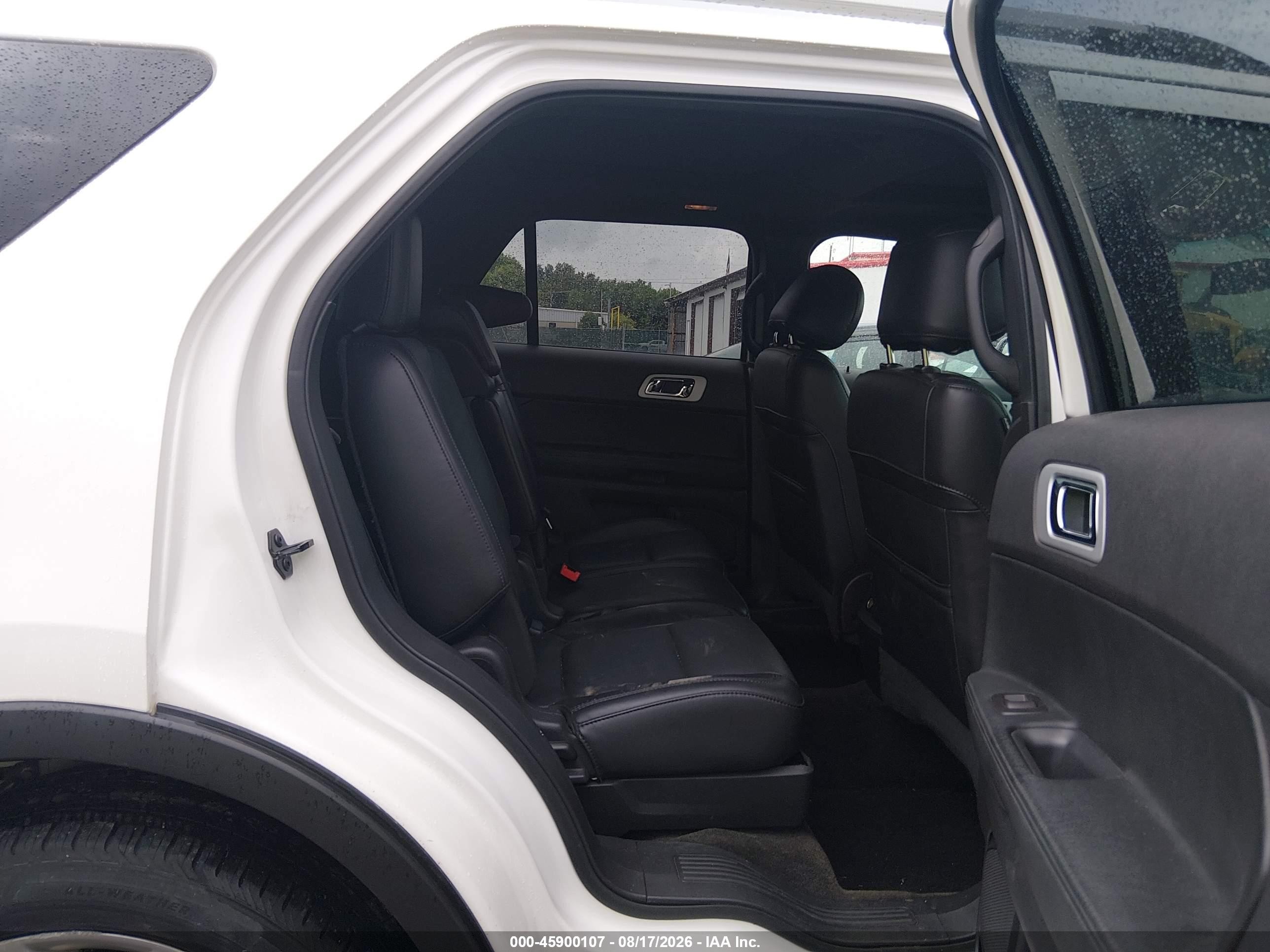 2015 Ford Explorer Limited White vin: 1FM5K8F87FGA96393