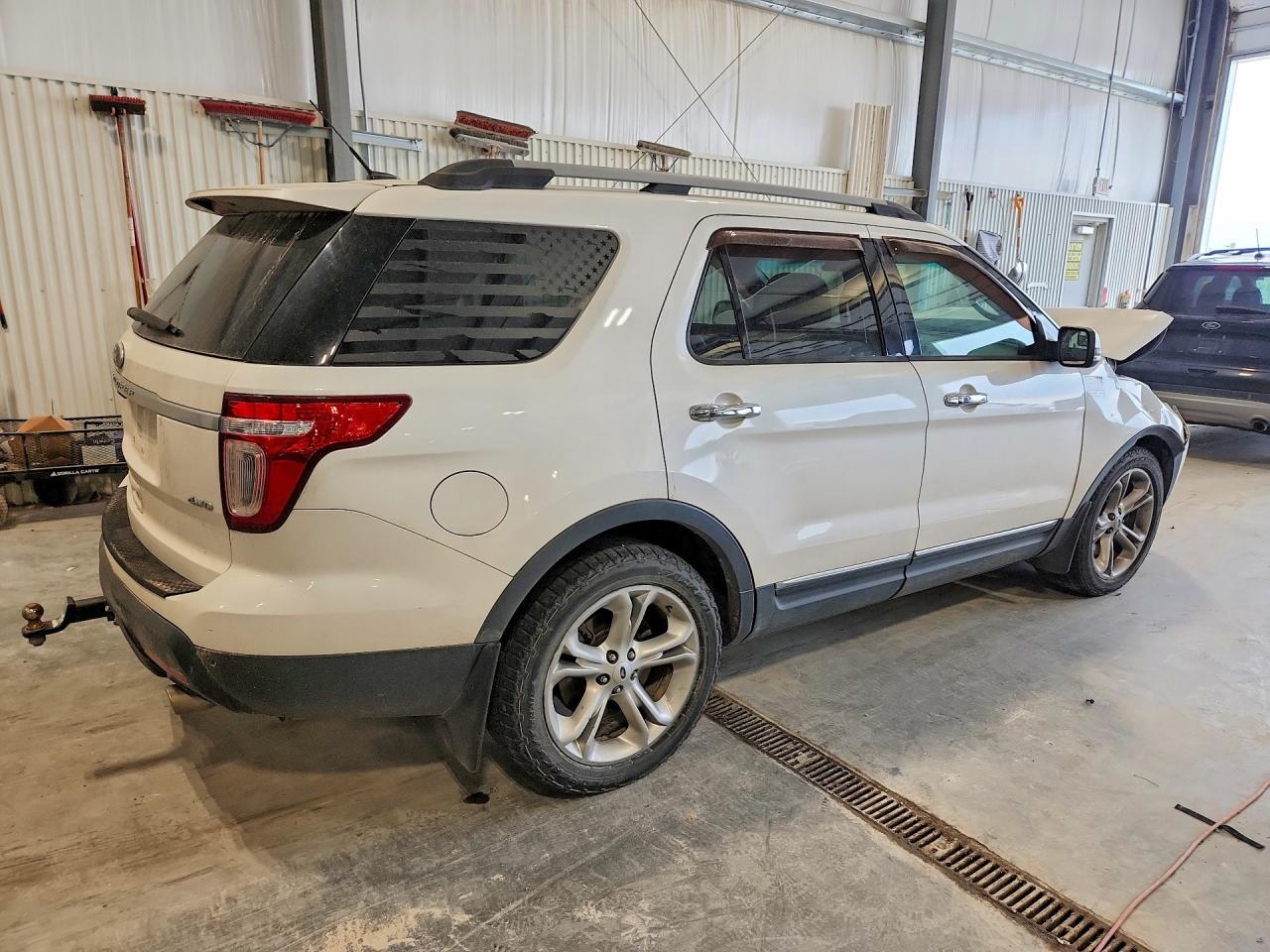 2015 Ford Explorer Limited Белый vin: 1FM5K8F87FGB08915