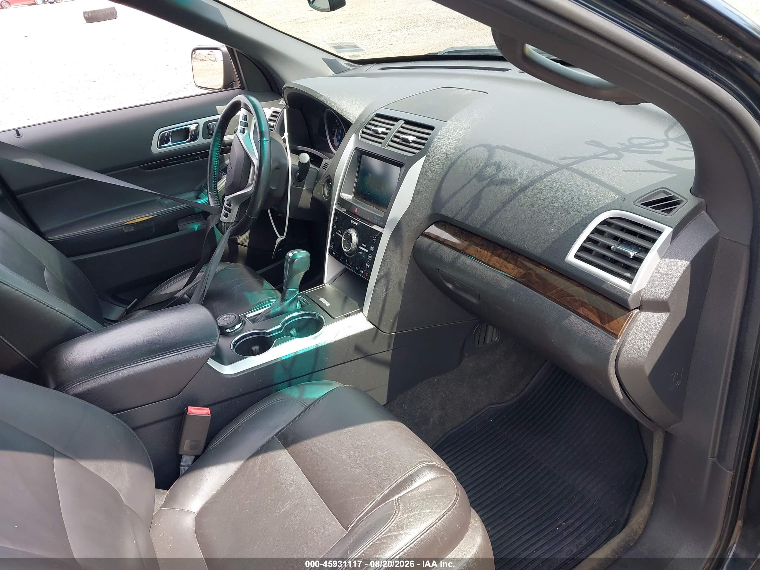 2015 Ford Explorer Limited Green vin: 1FM5K8F87FGB23768
