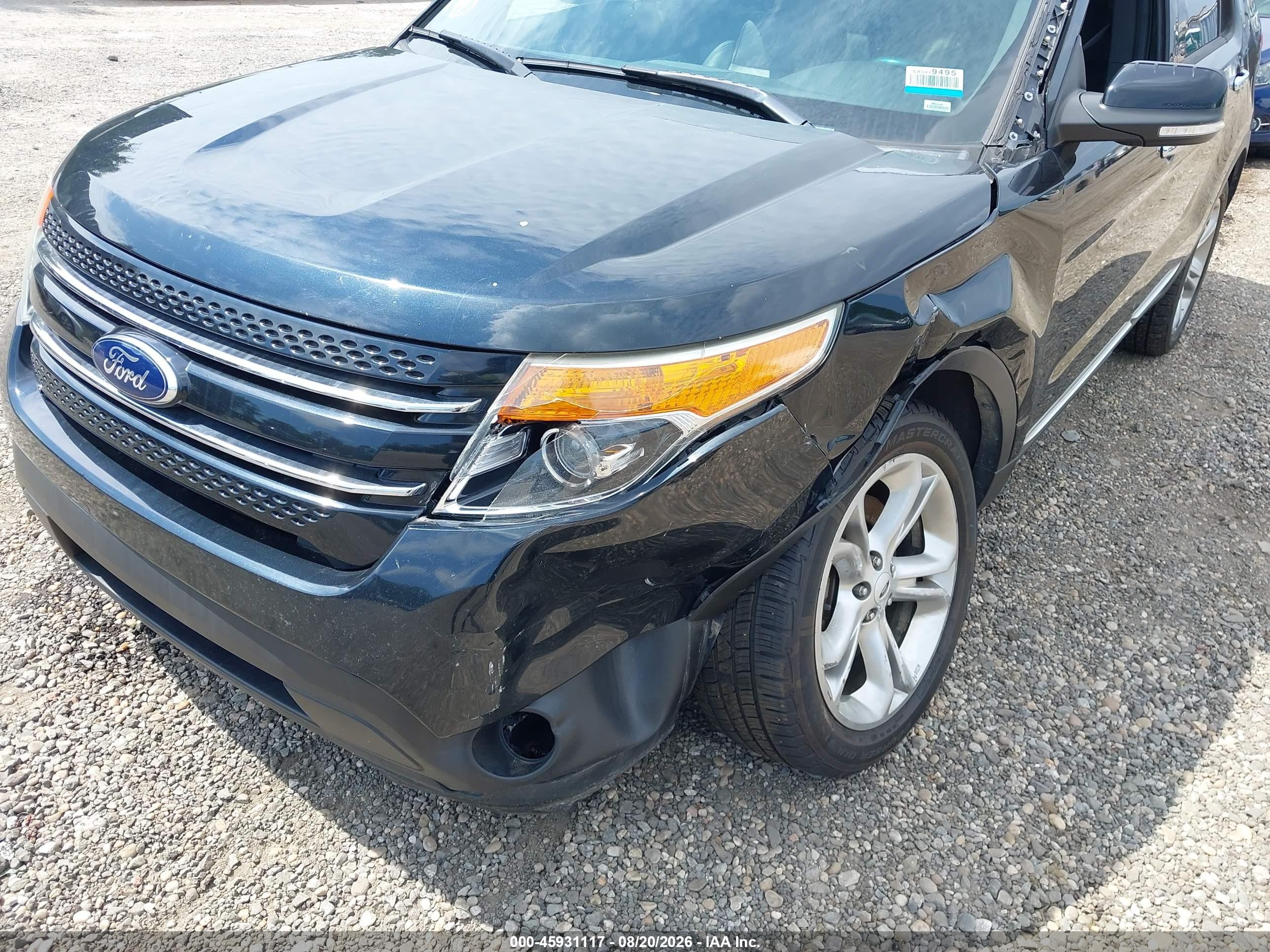 2015 Ford Explorer Limited Green vin: 1FM5K8F87FGB23768
