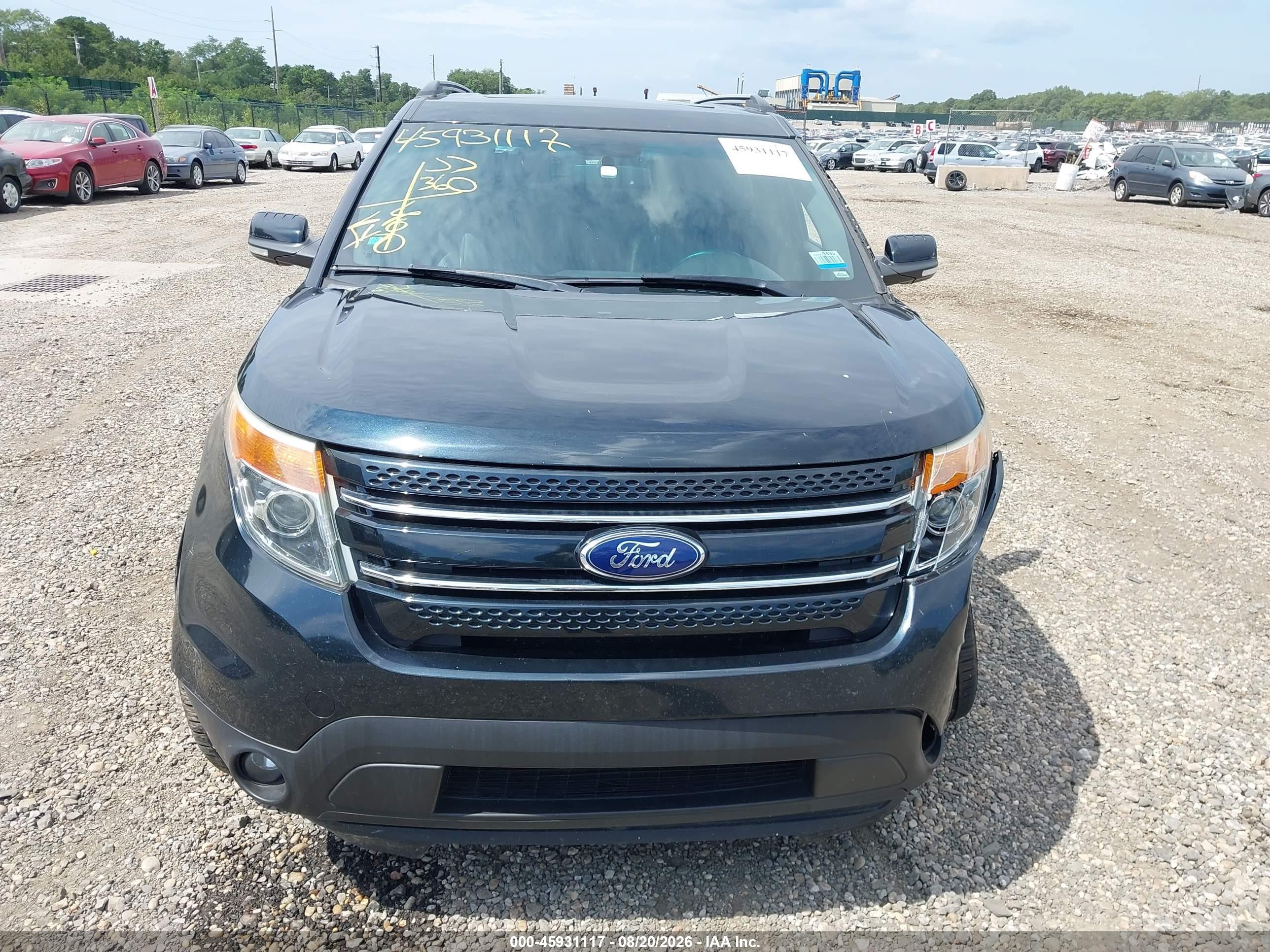 2015 Ford Explorer Limited Green vin: 1FM5K8F87FGB23768