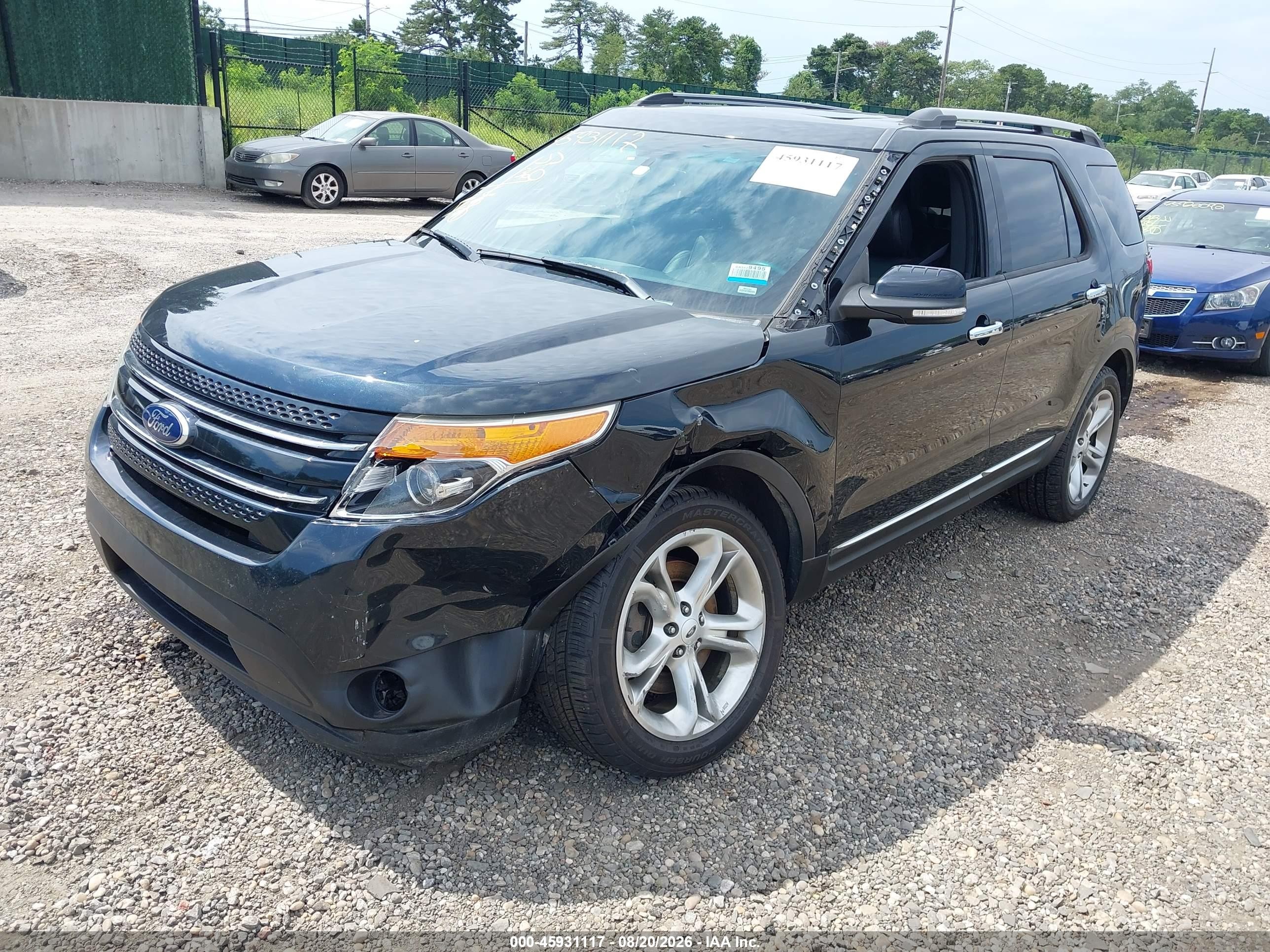 2015 Ford Explorer Limited Green vin: 1FM5K8F87FGB23768