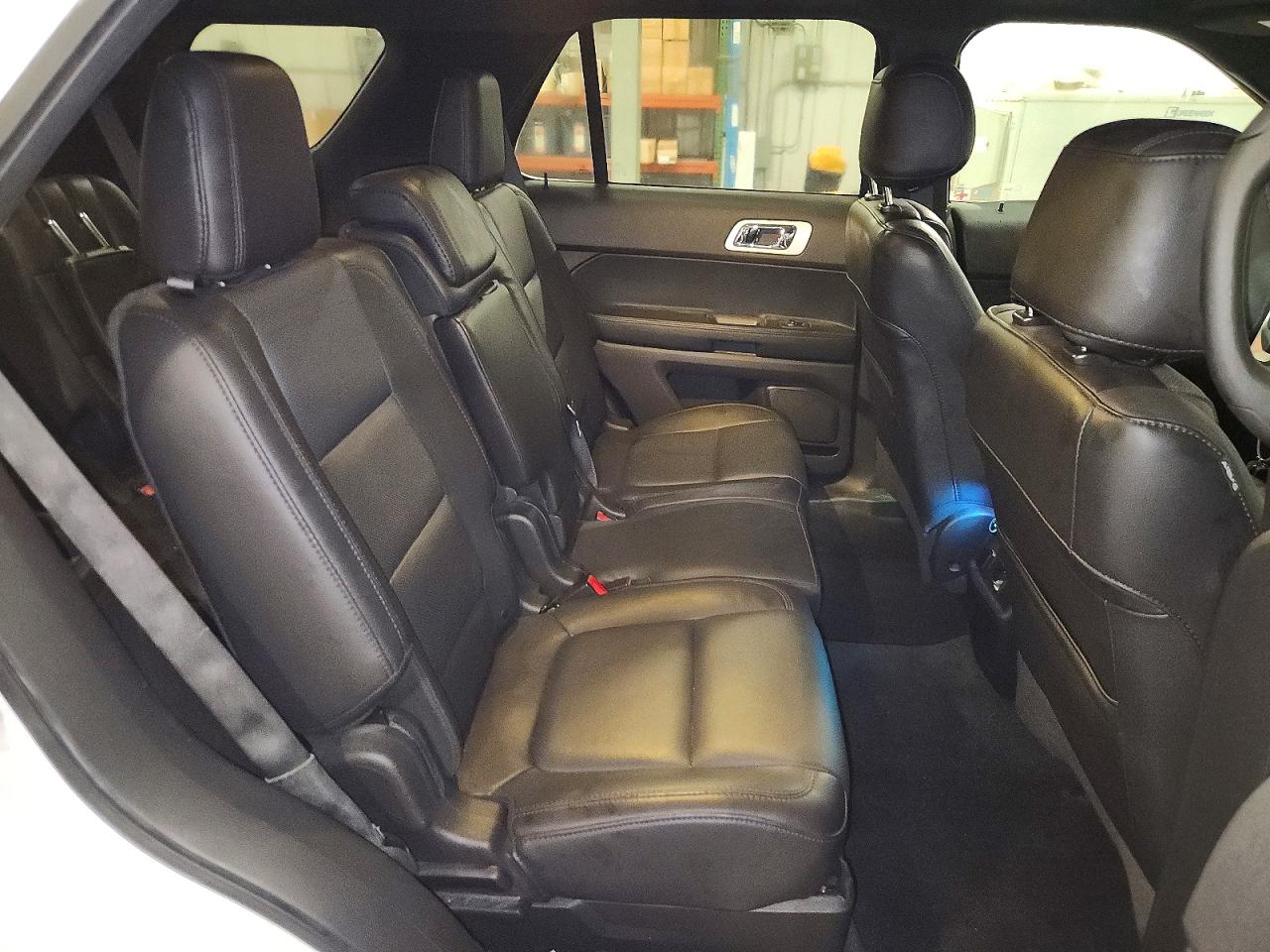 2015 Ford Explorer Limited White vin: 1FM5K8F87FGB25097