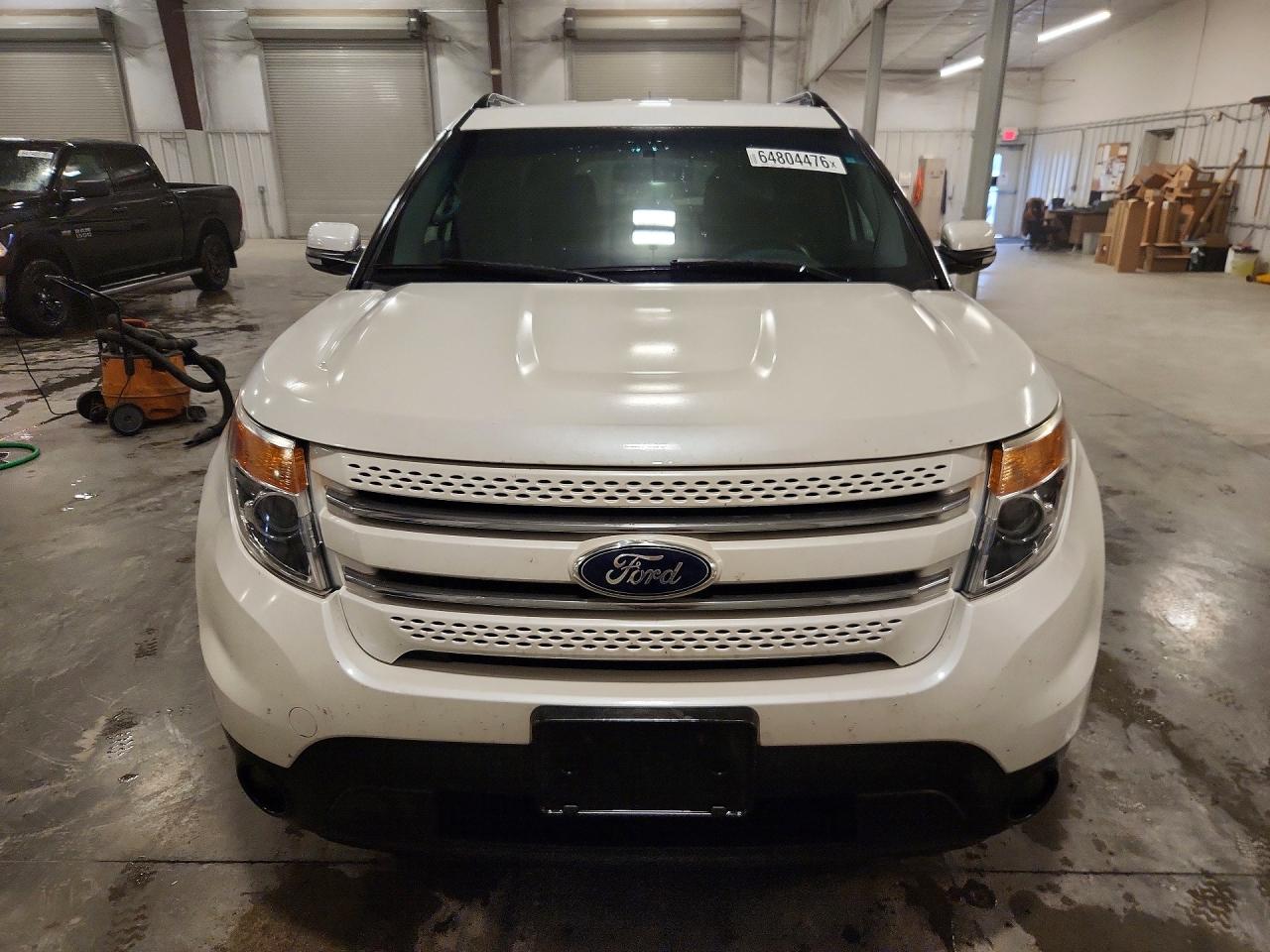 2015 Ford Explorer Limited White vin: 1FM5K8F87FGB25097