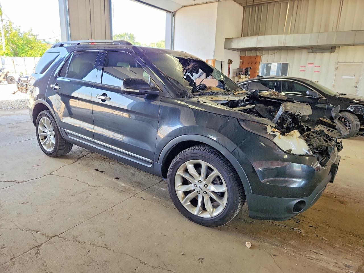 2015 Ford Explorer Limited Black vin: 1FM5K8F87FGB38450