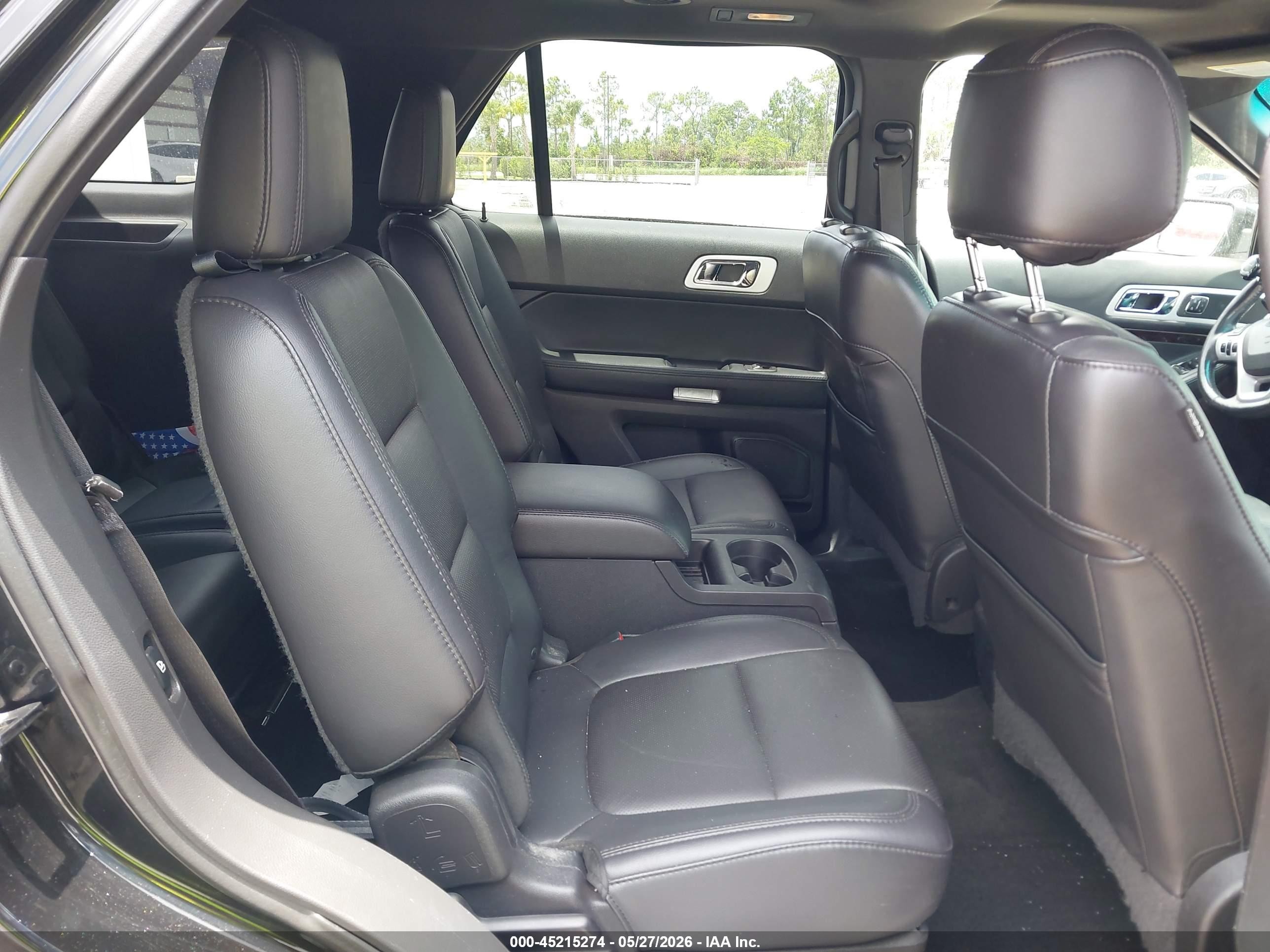 2015 Ford Explorer Limited Black vin: 1FM5K8F87FGC61505