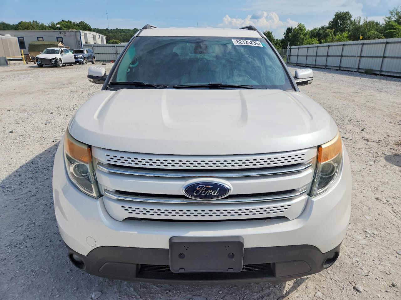 2015 Ford Explorer Limited White vin: 1FM5K8F87FGC69930
