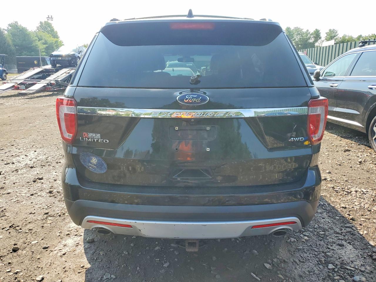 2016 Ford Explorer Limited Black vin: 1FM5K8F87GGC55236