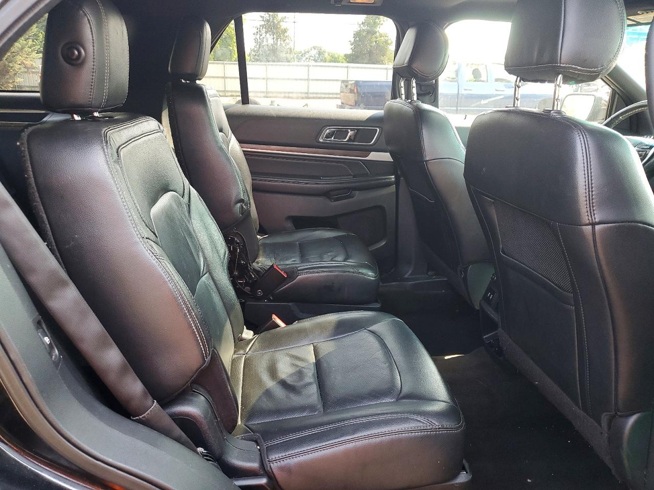 2016 Ford Explorer Limited Black vin: 1FM5K8F87GGC55236