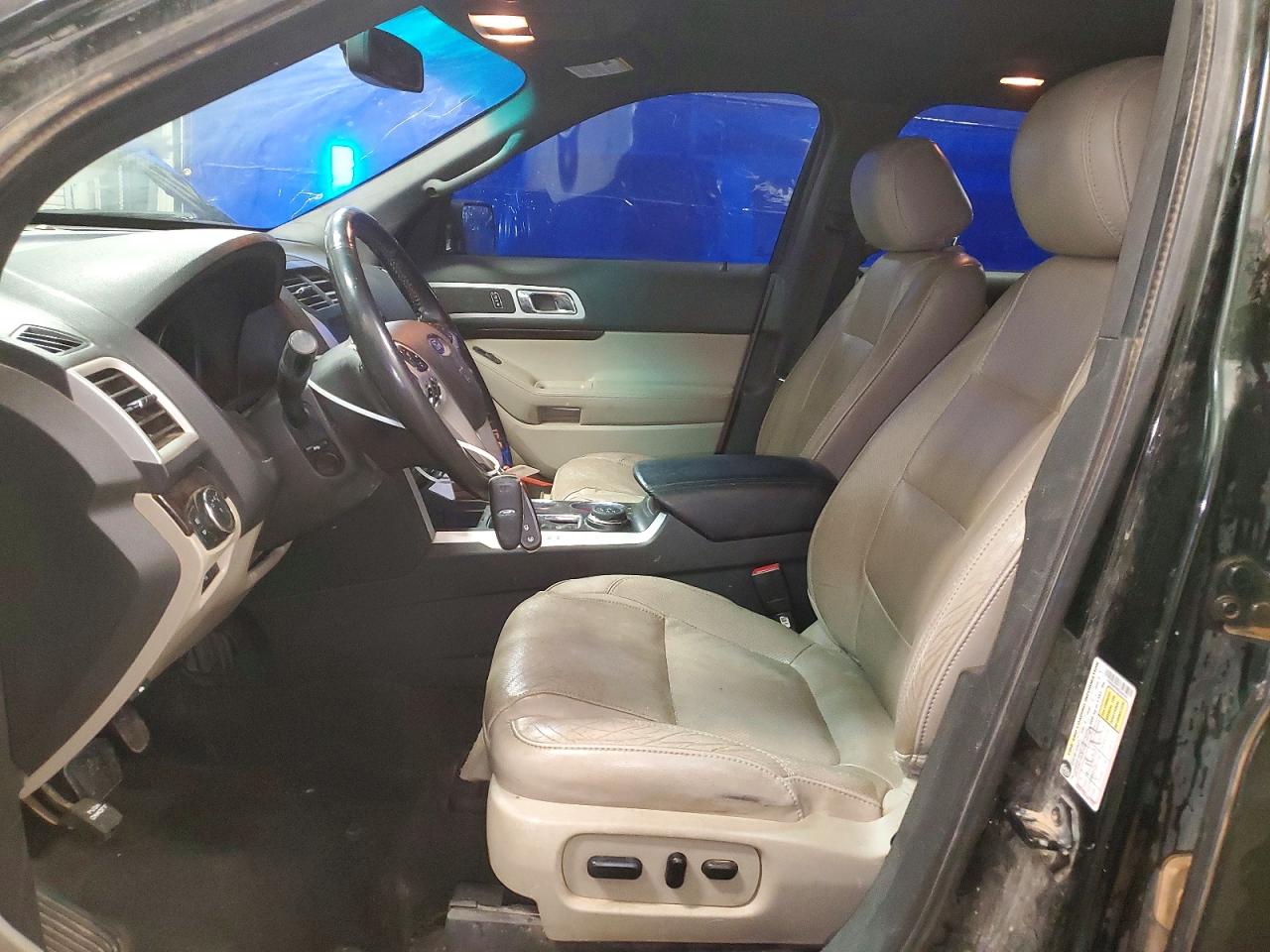 2013 Ford Explorer Limited Green vin: 1FM5K8F88DGA04351