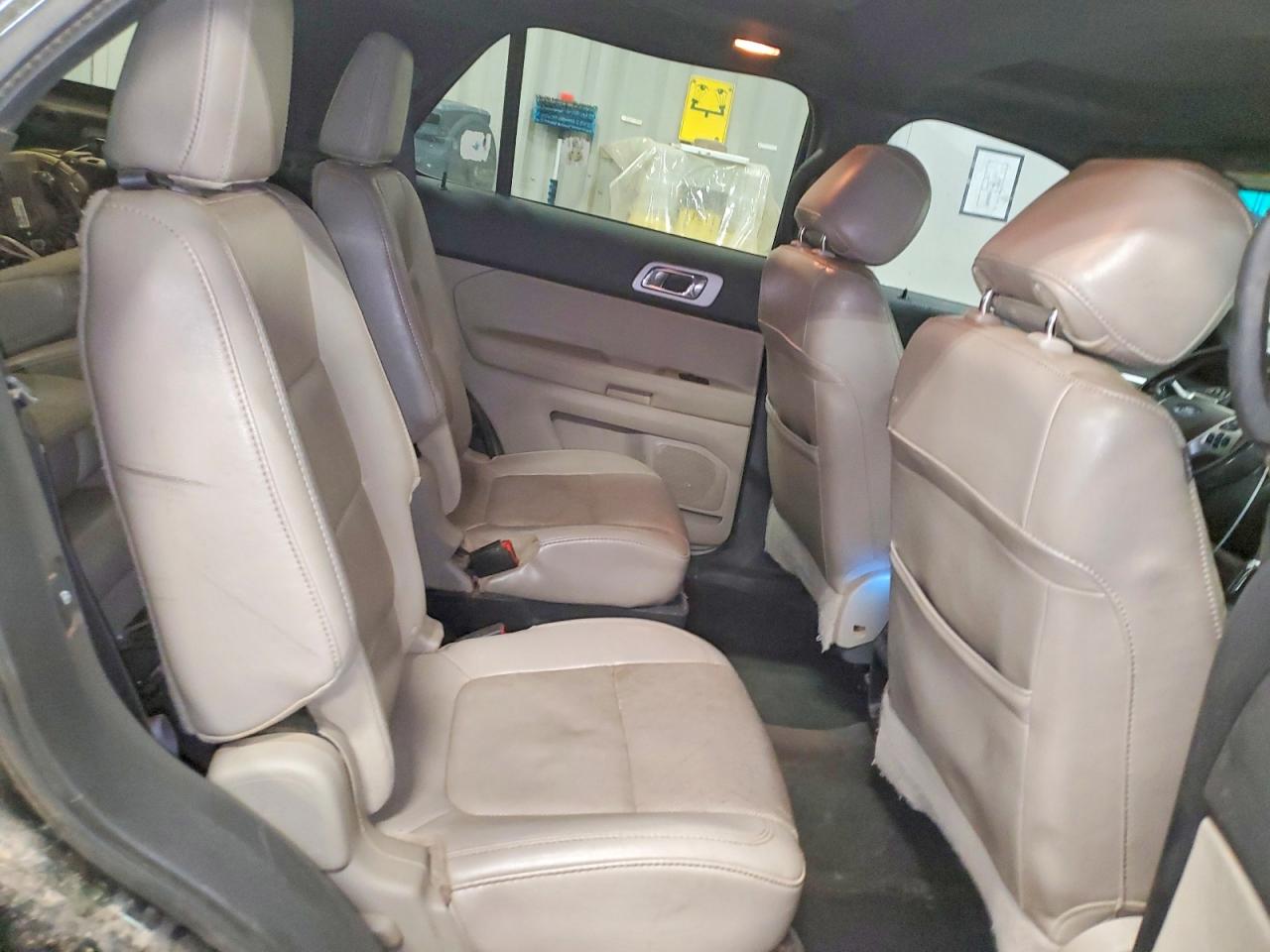 2013 Ford Explorer Limited Green vin: 1FM5K8F88DGA04351