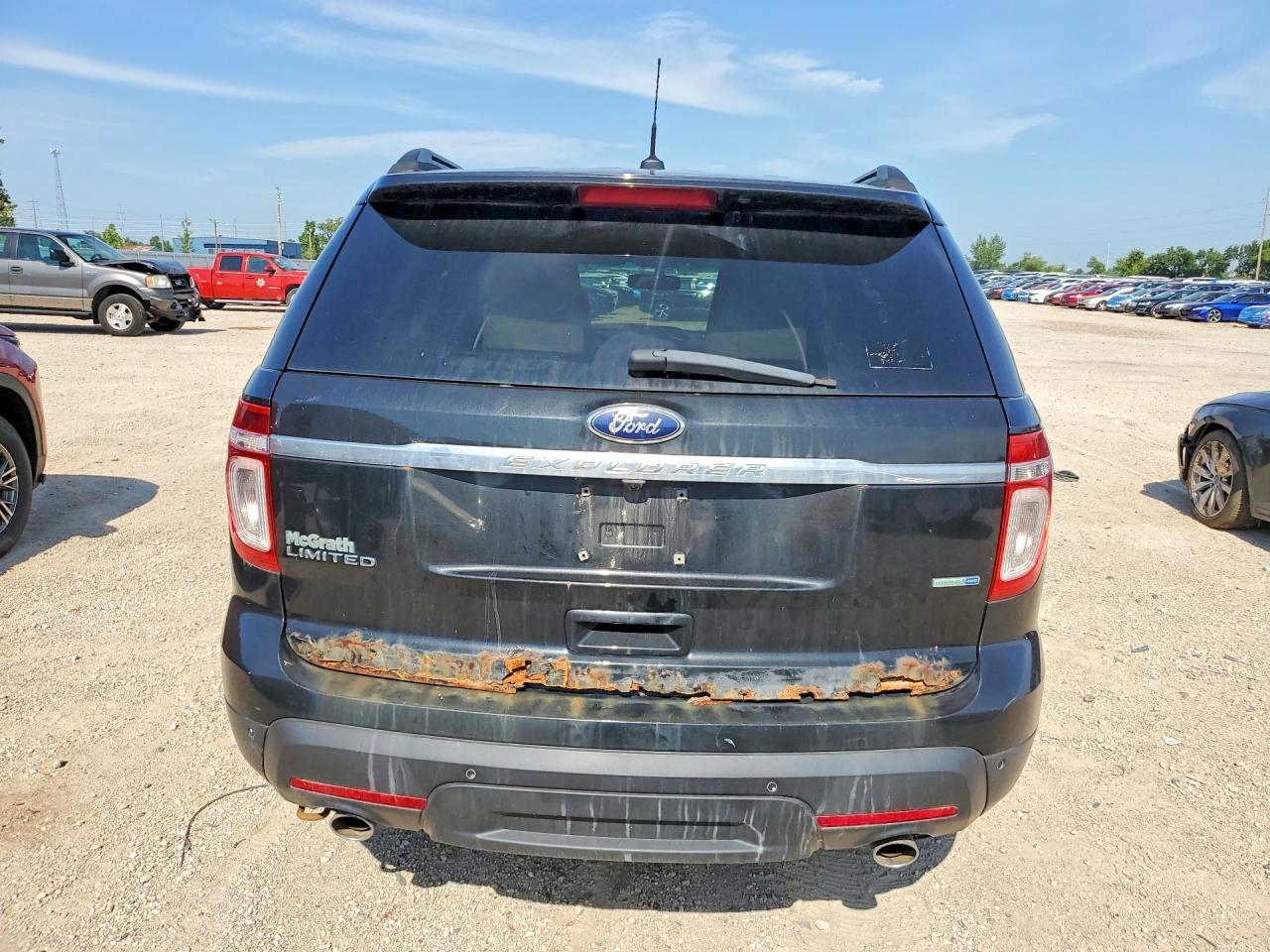 2013 Ford Explorer Limited Black vin: 1FM5K8F88DGA59916