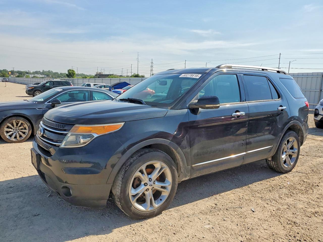 2013 Ford Explorer Limited Black vin: 1FM5K8F88DGA59916