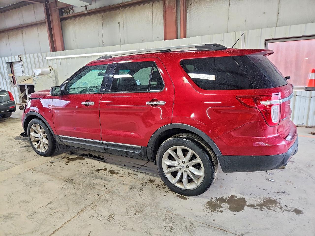 2013 Ford Explorer Limited Red vin: 1FM5K8F88DGA61911