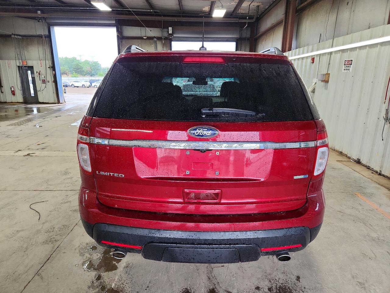 2013 Ford Explorer Limited Red vin: 1FM5K8F88DGA61911