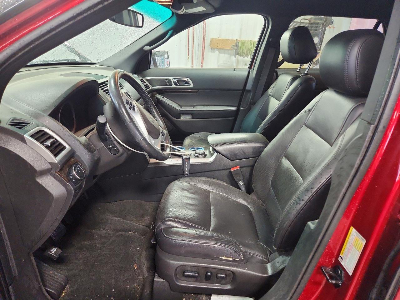 2013 Ford Explorer Limited Red vin: 1FM5K8F88DGA61911