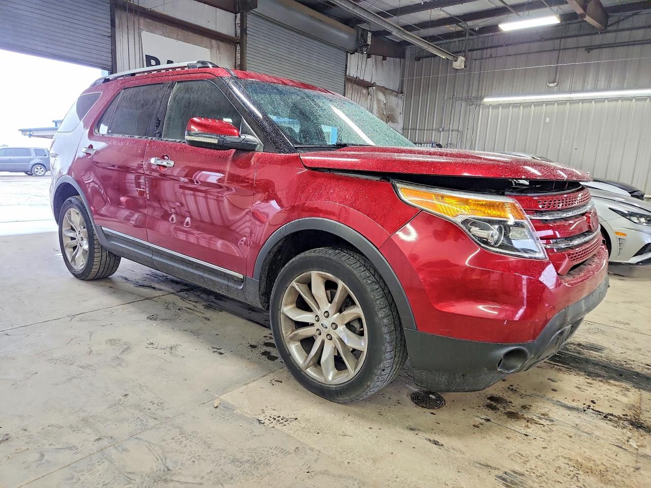 2013 Ford Explorer Limited Red vin: 1FM5K8F88DGA61911