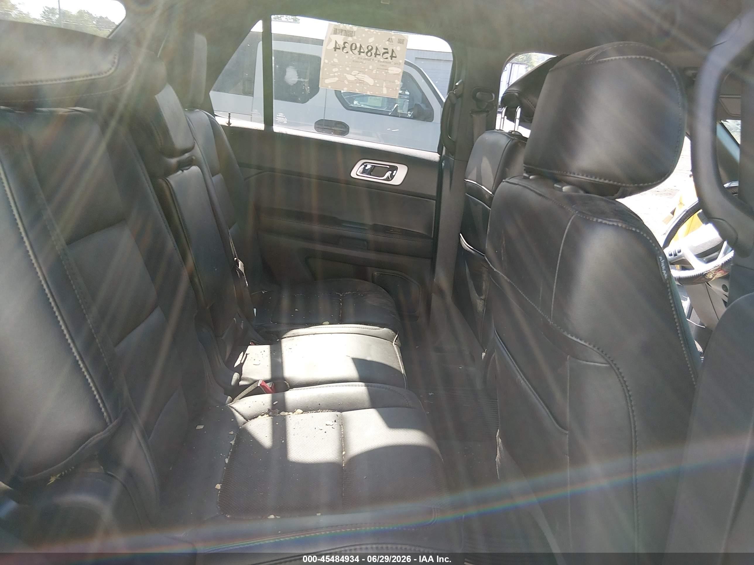 2013 Ford Explorer Limited White vin: 1FM5K8F88DGA65148