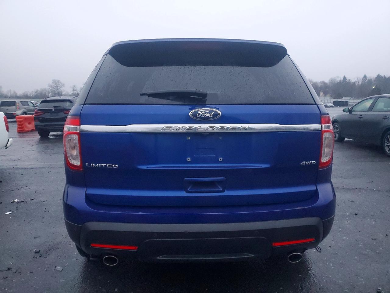 2013 Ford Explorer Limited Blue vin: 1FM5K8F88DGA67949