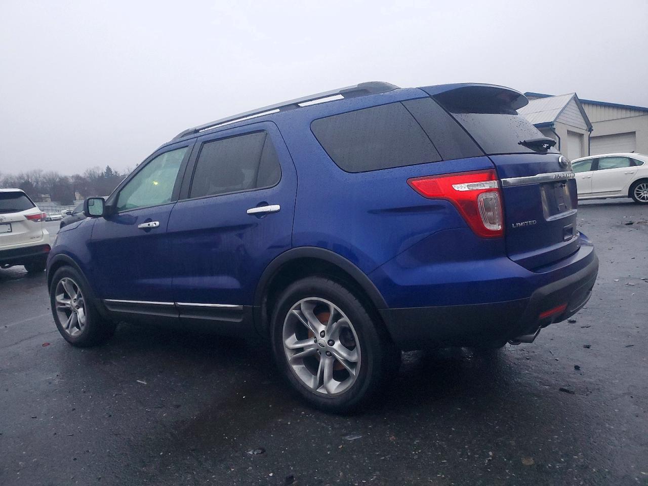 2013 Ford Explorer Limited Blue vin: 1FM5K8F88DGA67949
