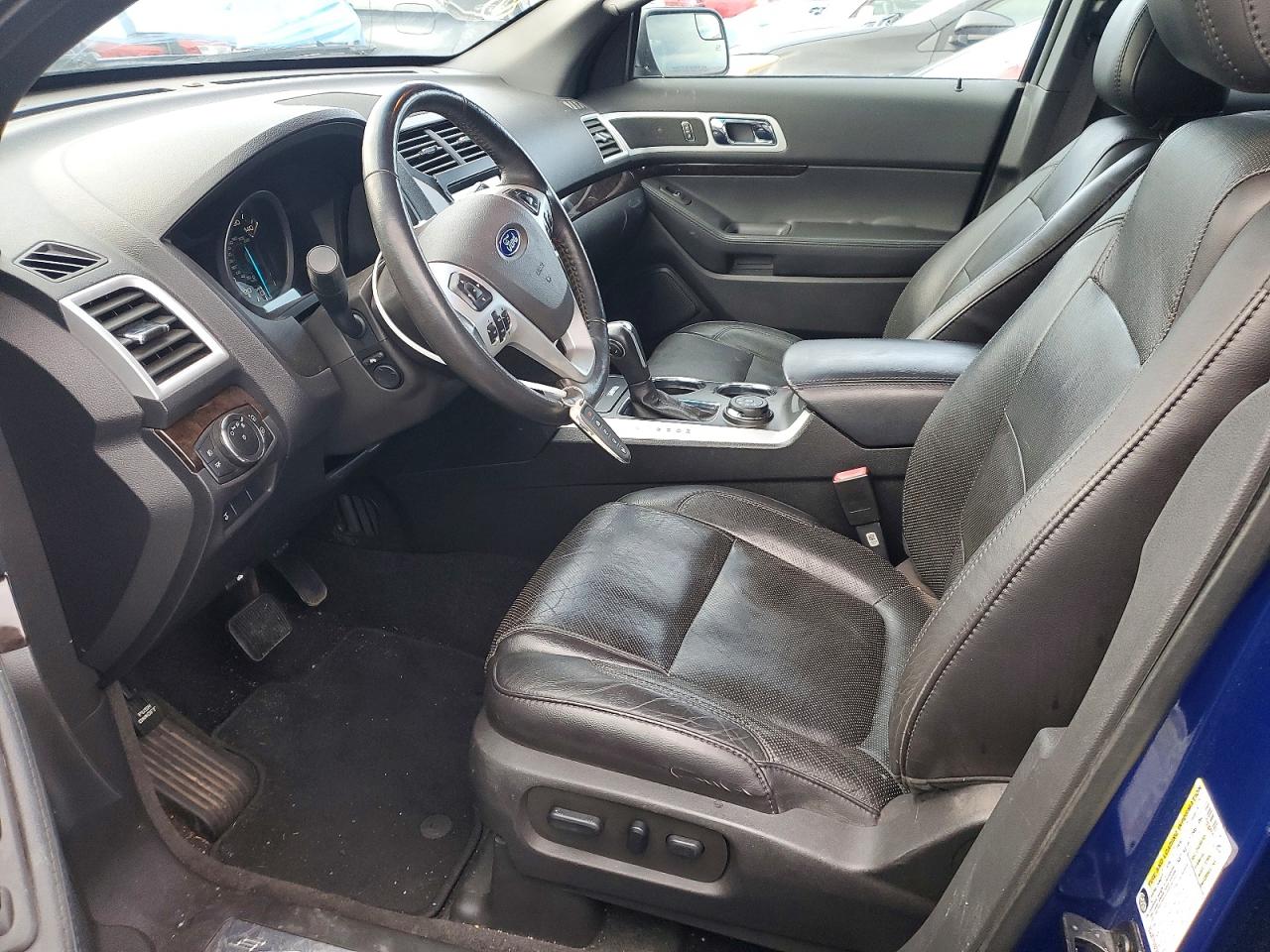 2013 Ford Explorer Limited Blue vin: 1FM5K8F88DGA67949