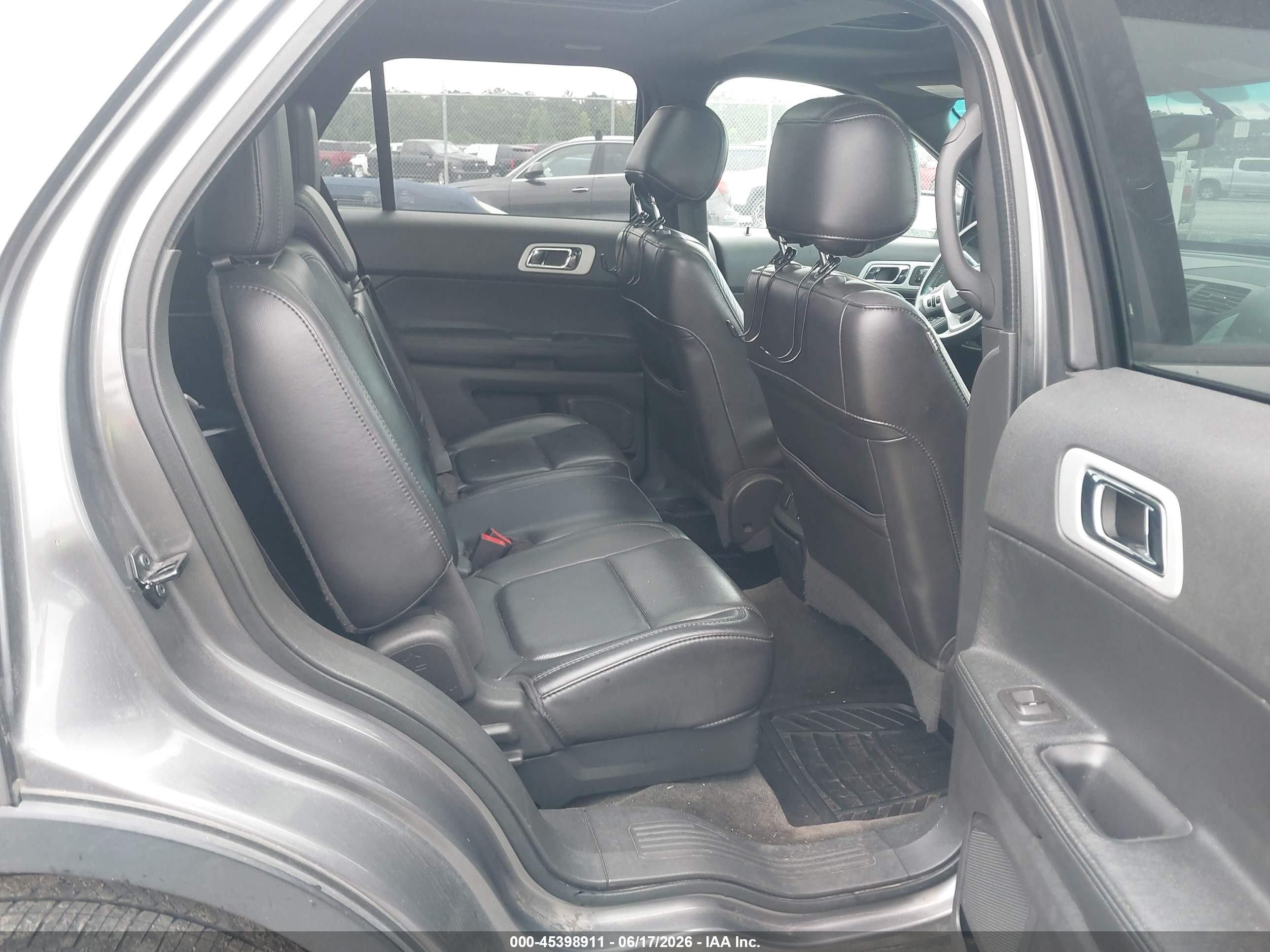 2013 Ford Explorer Limited Gray vin: 1FM5K8F88DGA82208