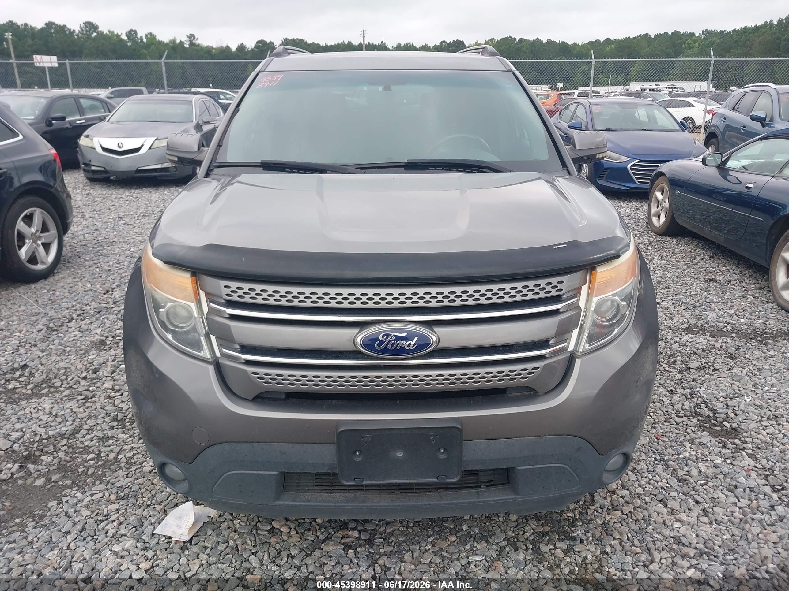 2013 Ford Explorer Limited Gray vin: 1FM5K8F88DGA82208