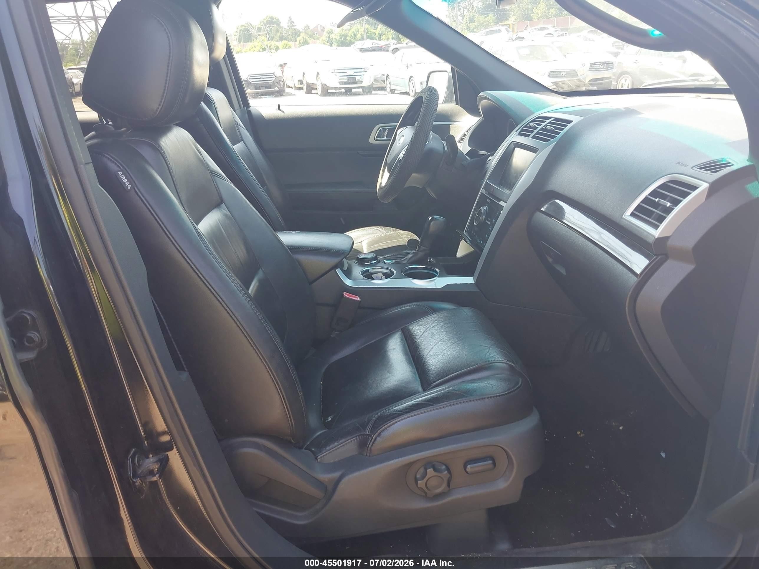 2013 Ford Explorer Limited Black vin: 1FM5K8F88DGA93869