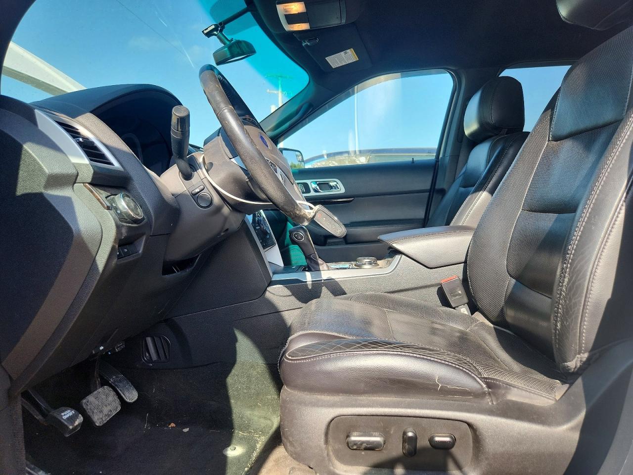 2013 Ford Explorer Limited White vin: 1FM5K8F88DGA98098