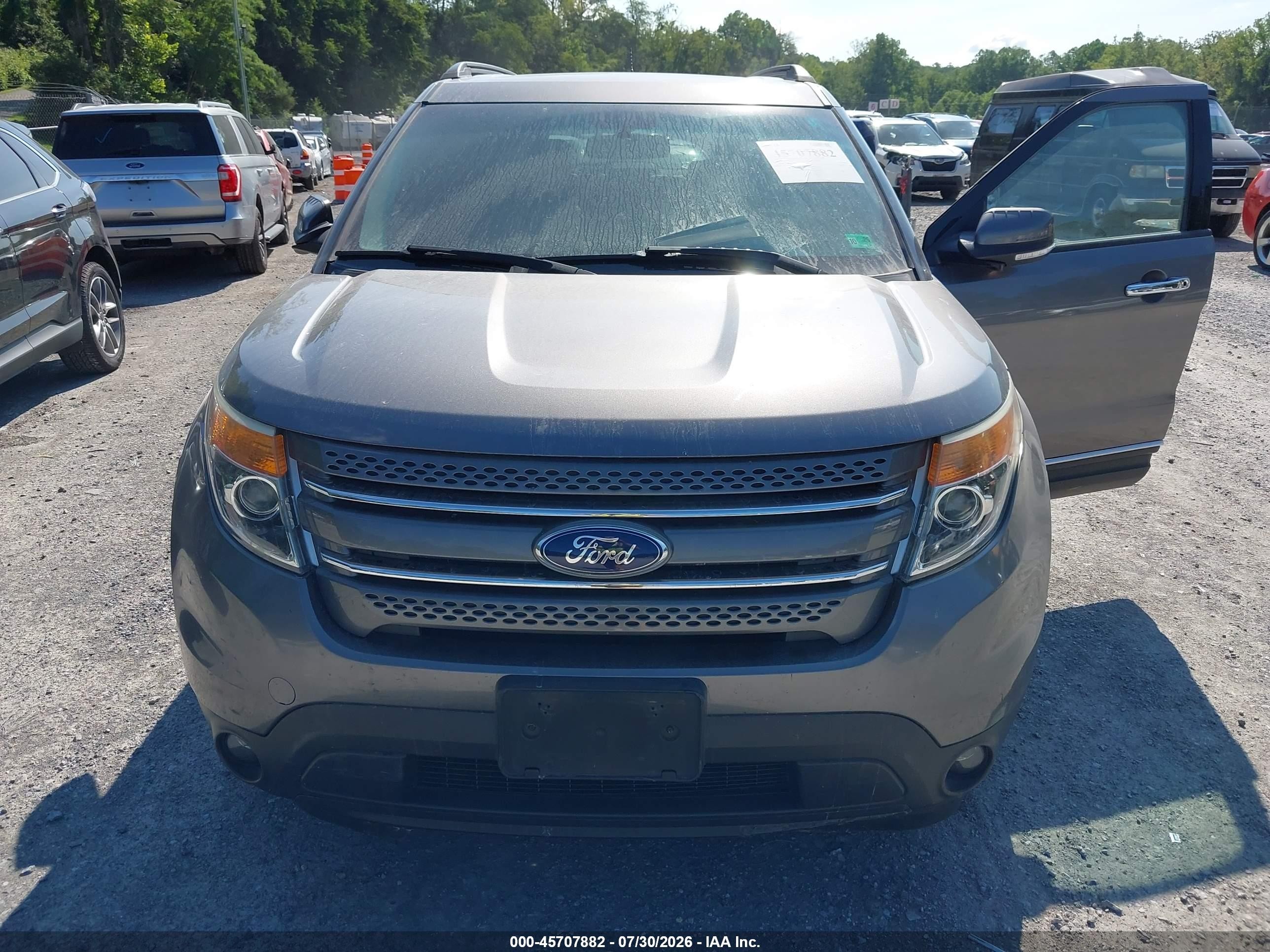 2013 Ford Explorer Limited Gray vin: 1FM5K8F88DGC33399