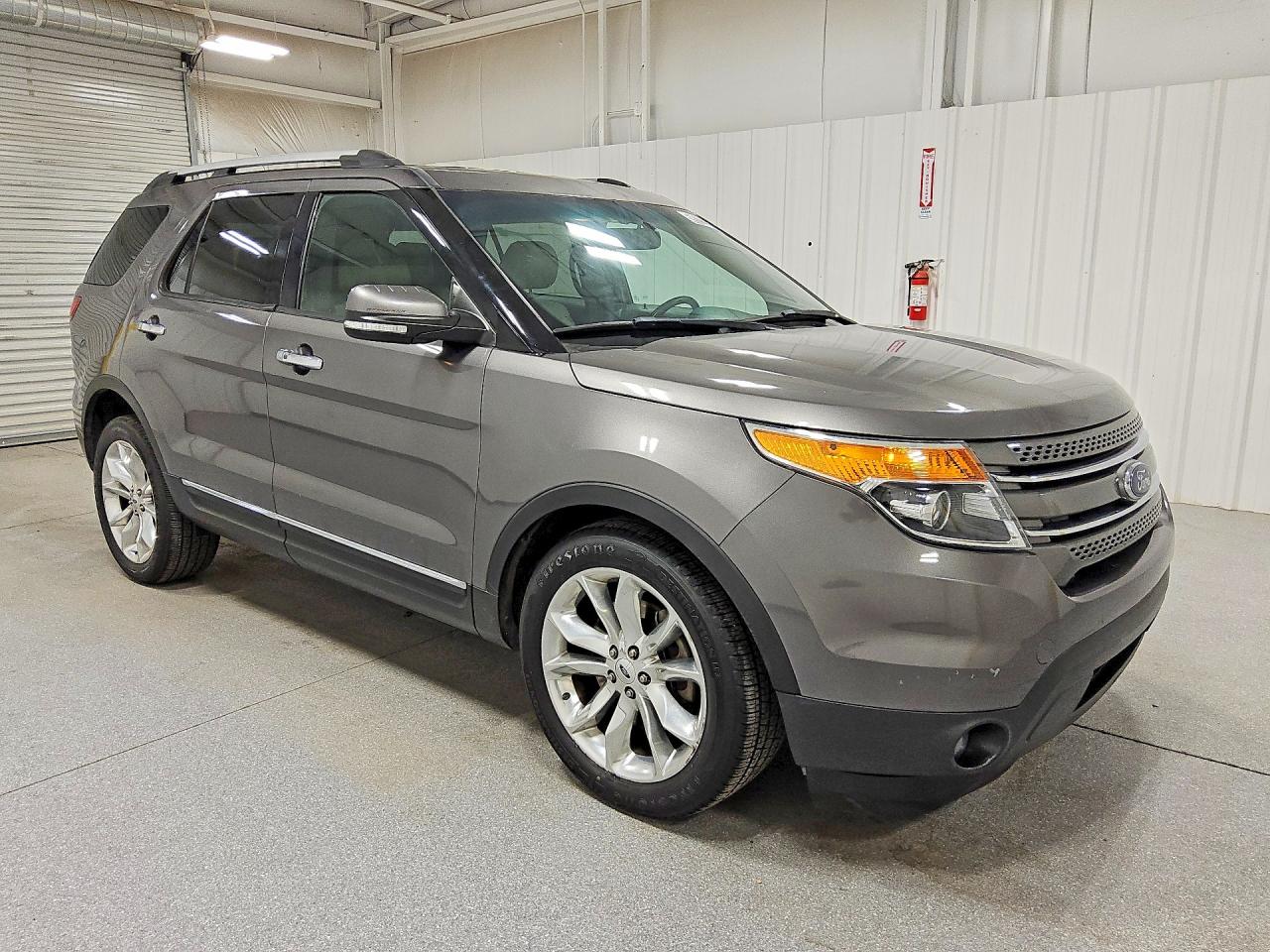2013 Ford Explorer Limited Gray vin: 1FM5K8F88DGC44855